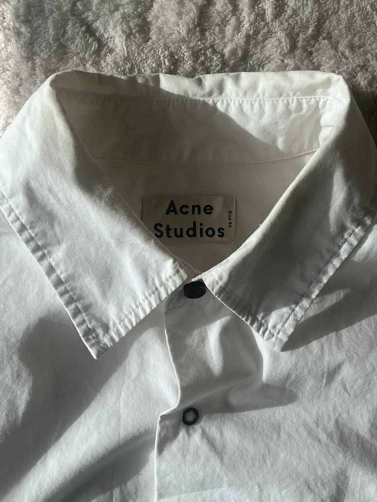 Acne Studios Acne Studios Shepton Soft Poplin shirt Size US M / EU 48-50 / 2 - 5 Thumbnail