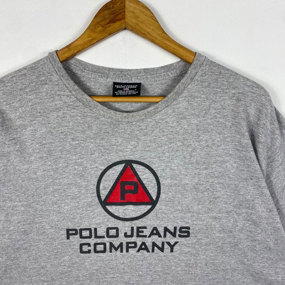 Ralph Lauren Vintage 00s POLO JEANS COMPANY Logo By Ralph Lauren Tee Size US L / EU 52-54 / 3 - 2 Thumbnail