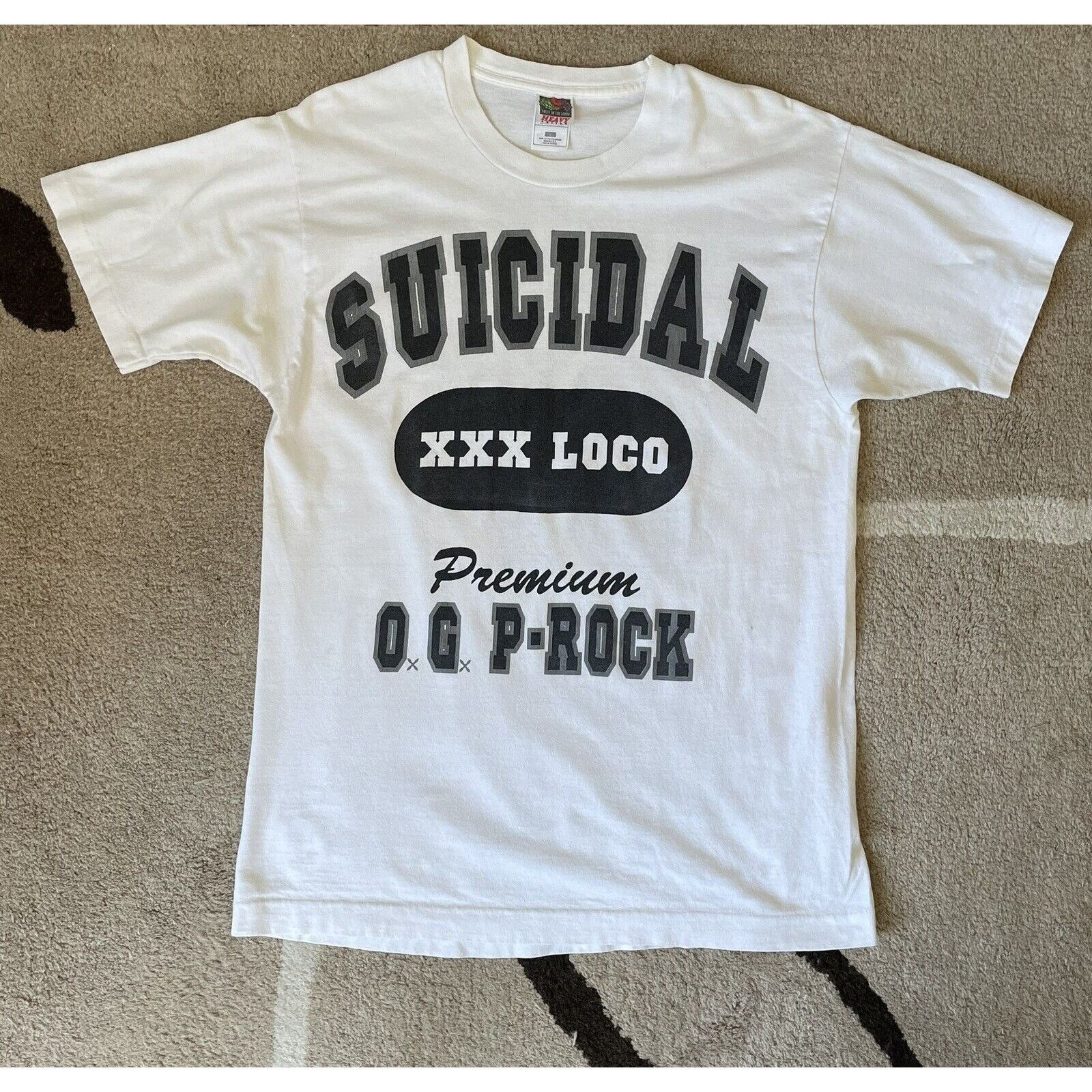 VINTAGE 90s SUICIDAL TENDENCIES T SHIRT LARGE 97 Metal PUNK