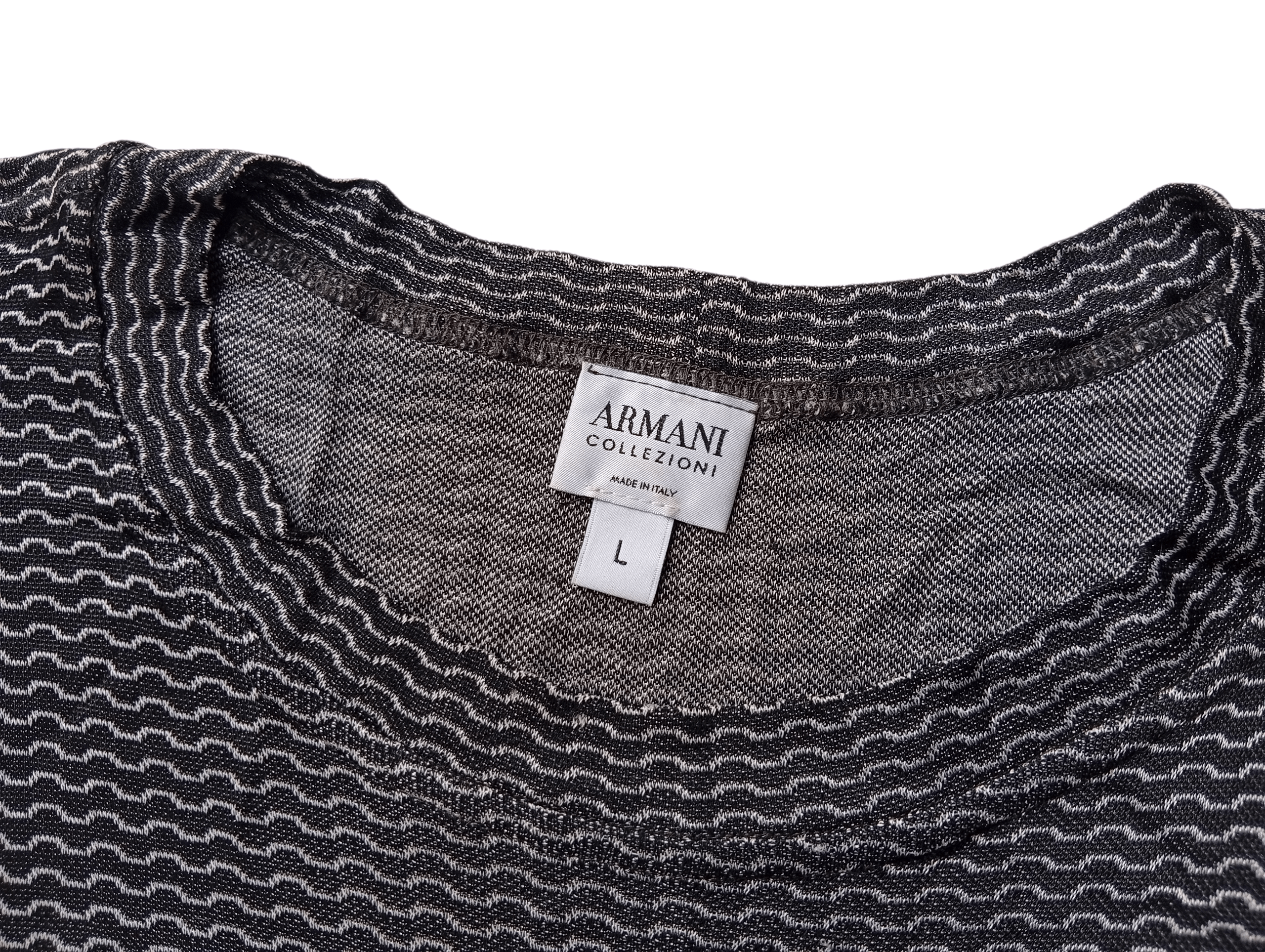 Armani Collezioni Armani viscose zigzag Size L / US 10 / IT 46 - 3 Thumbnail
