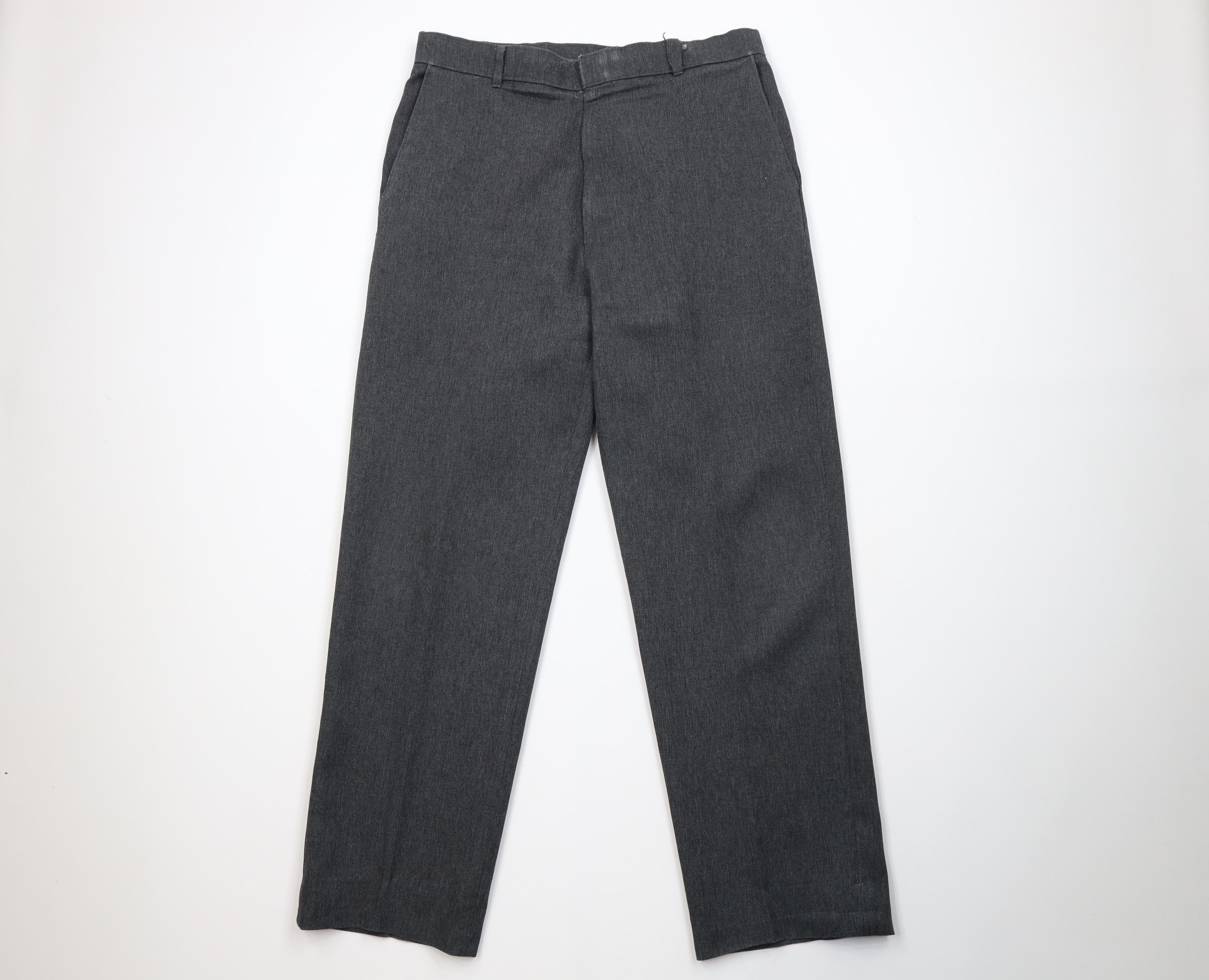 Levi's Vintage 90s Levis Knit Straight Leg Chino Pants Gray USA Size US 34 / EU 50 - 1 Thumbnail