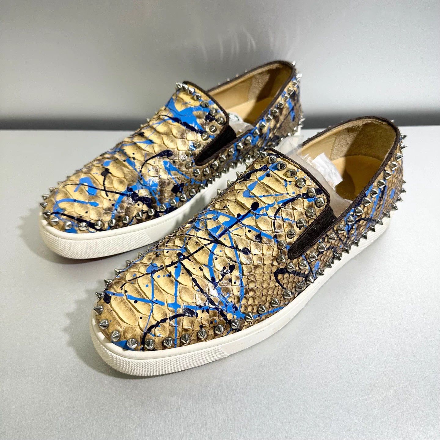 Givenchy Givenchy colorful jungle floral studded loafers 42 Size US 9 / EU 42 - 1 Thumbnail