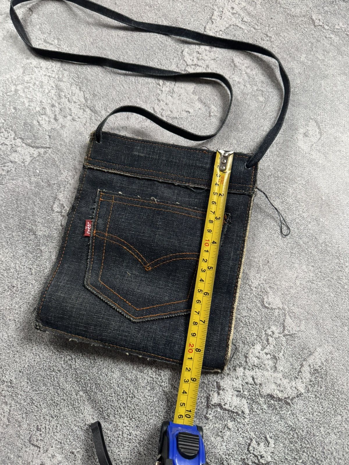 Levi's Levi’s retro 90s vintage denim belt bag shoulder mini shoper Size ONE SIZE - 10 Thumbnail