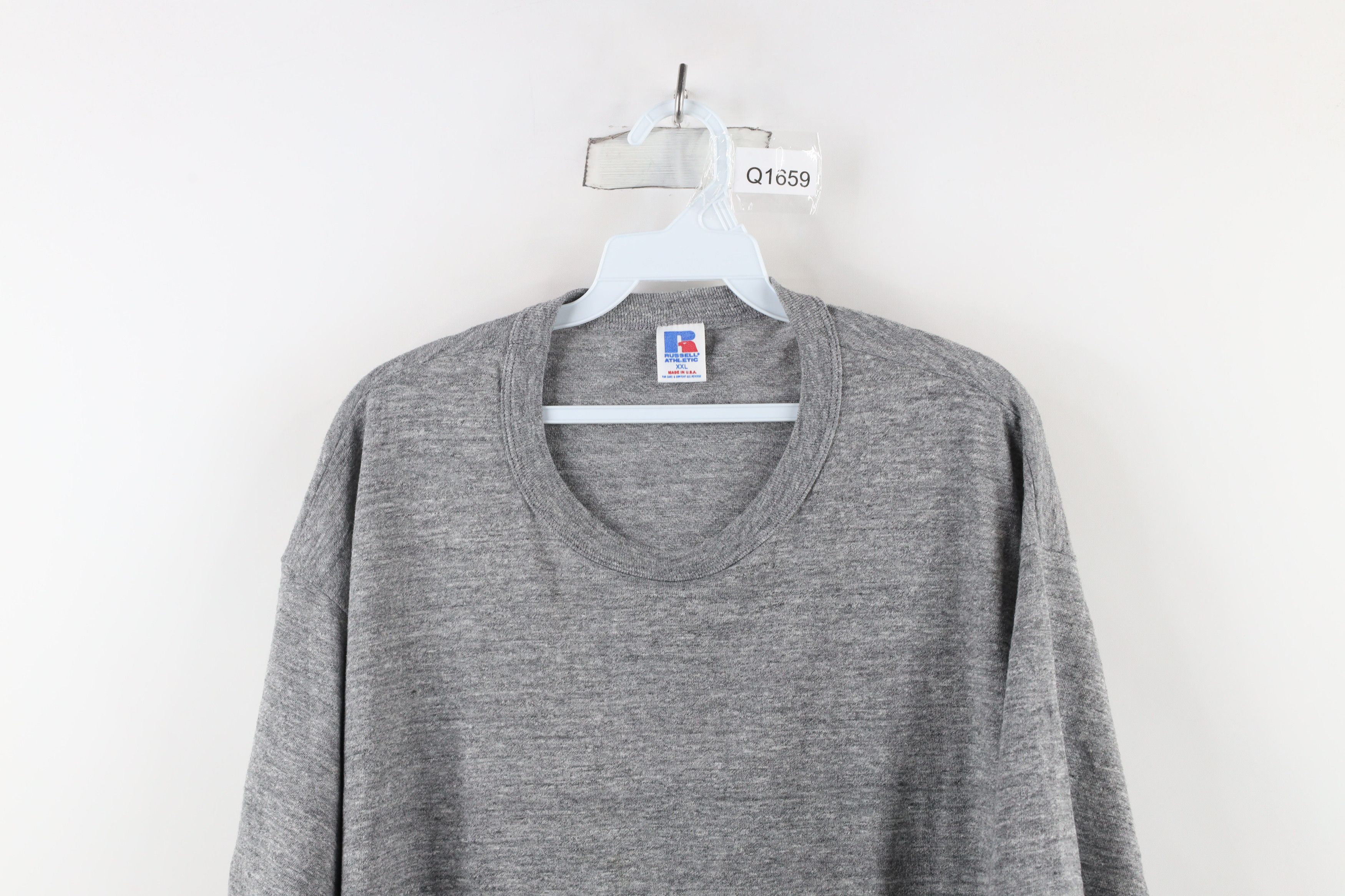 Russell Athletic × Vintage Vintage 80s 90s Russell Athletic Jersey Knit T-Shirt USA Size US XXL / EU 58 / 5 - 2 Thumbnail