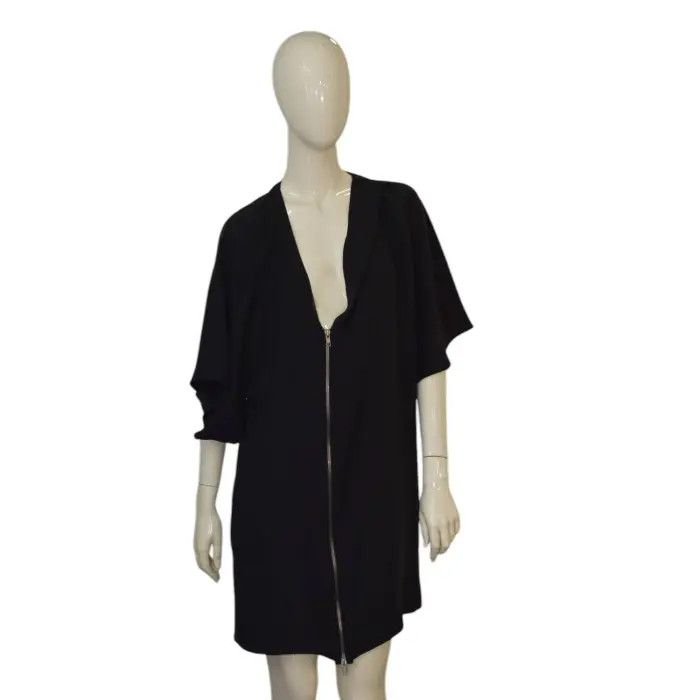 Chloe Chloe Black Silk Zipper Dress Size M / US 6-8 / IT 42-44 - 1 Thumbnail