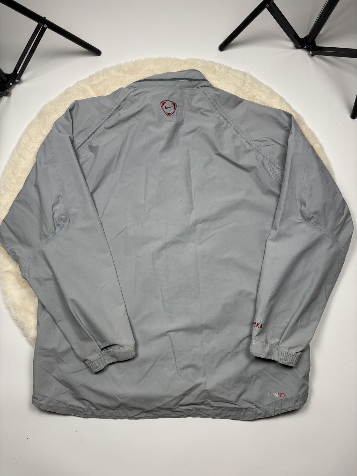 Nike 2004 Nike Croatia Soccer Jacket Hrvatska - Player Issued Size US XXL / EU 58 / 5 - 18 Thumbnail