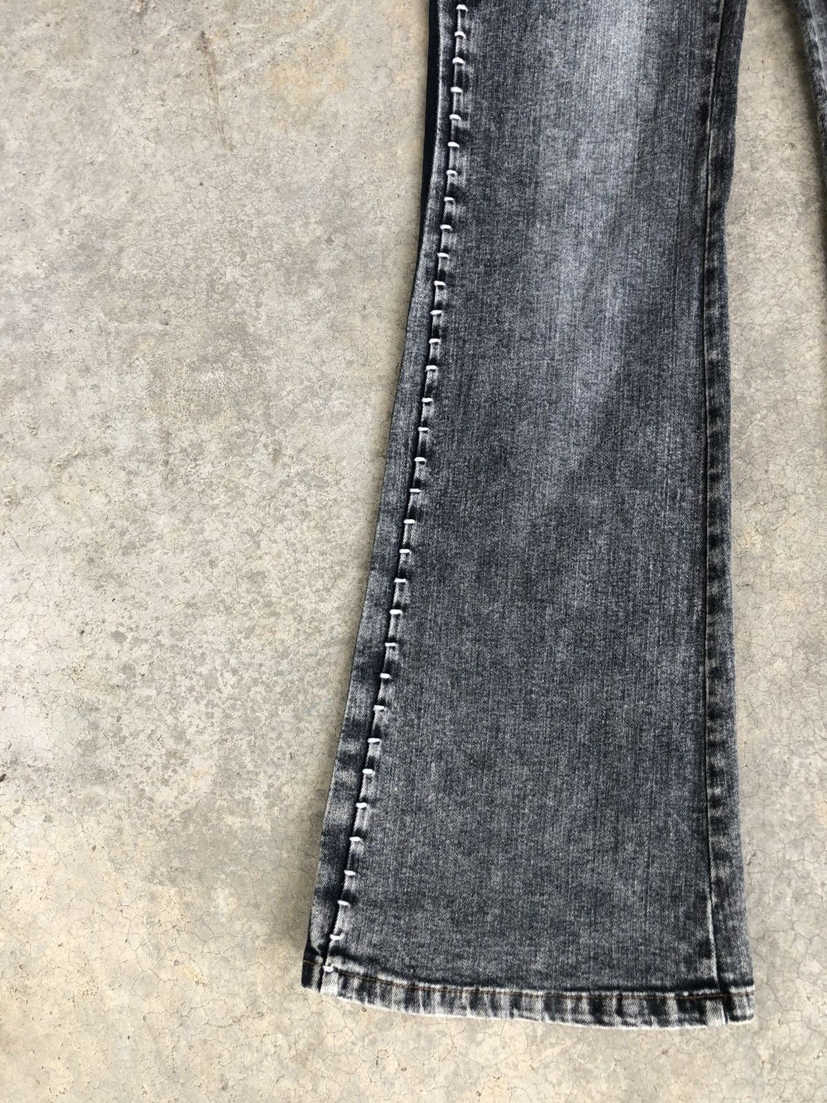 If Six Was Nine Japanese Nouvo Flared Jeans Distressed Jeans Size US 30 / EU 46 - 6 Thumbnail