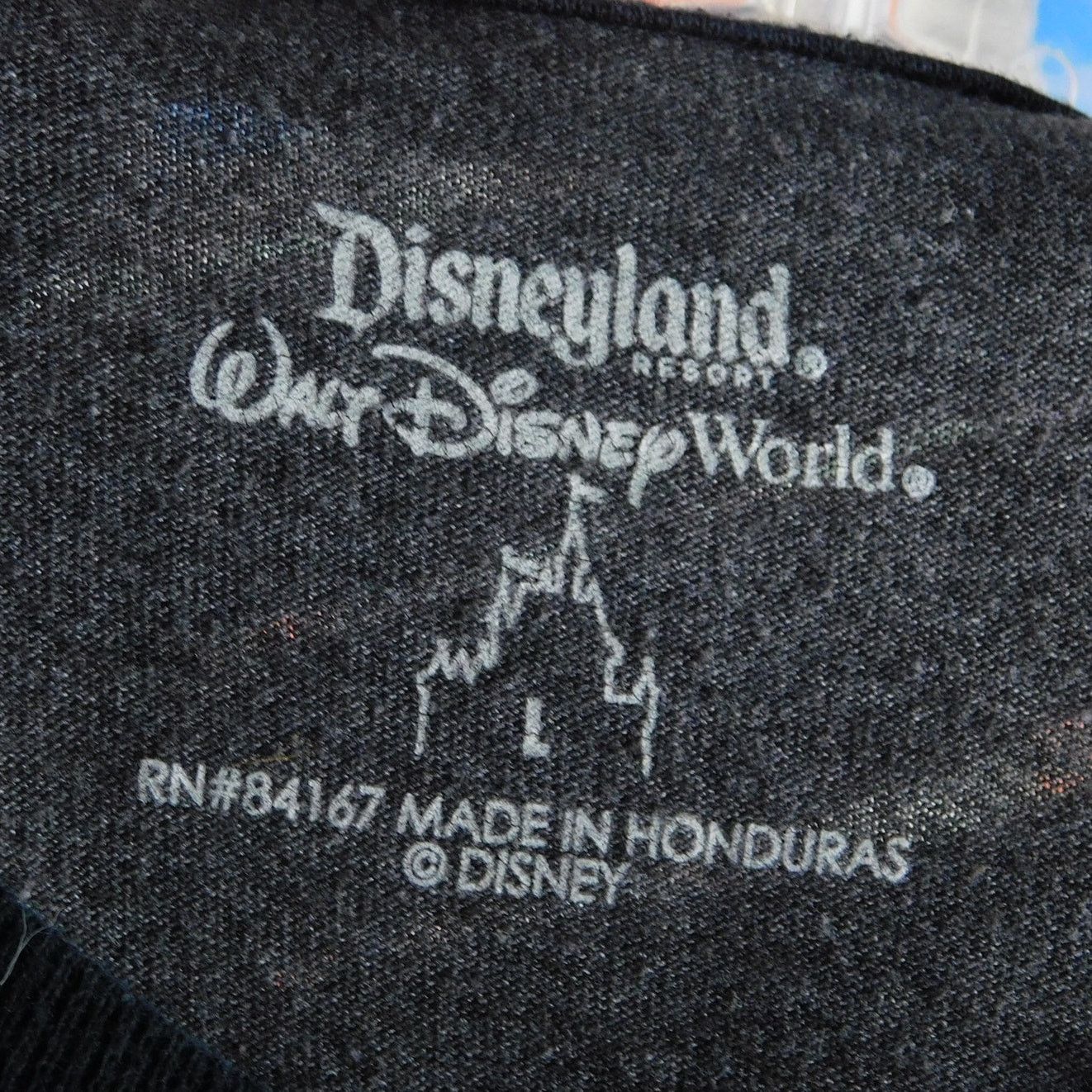 Disney Mickey Mouse Ringer Tee Size L Faded Graphic Disneyland Size US L / EU 52-54 / 3 - 3 Thumbnail