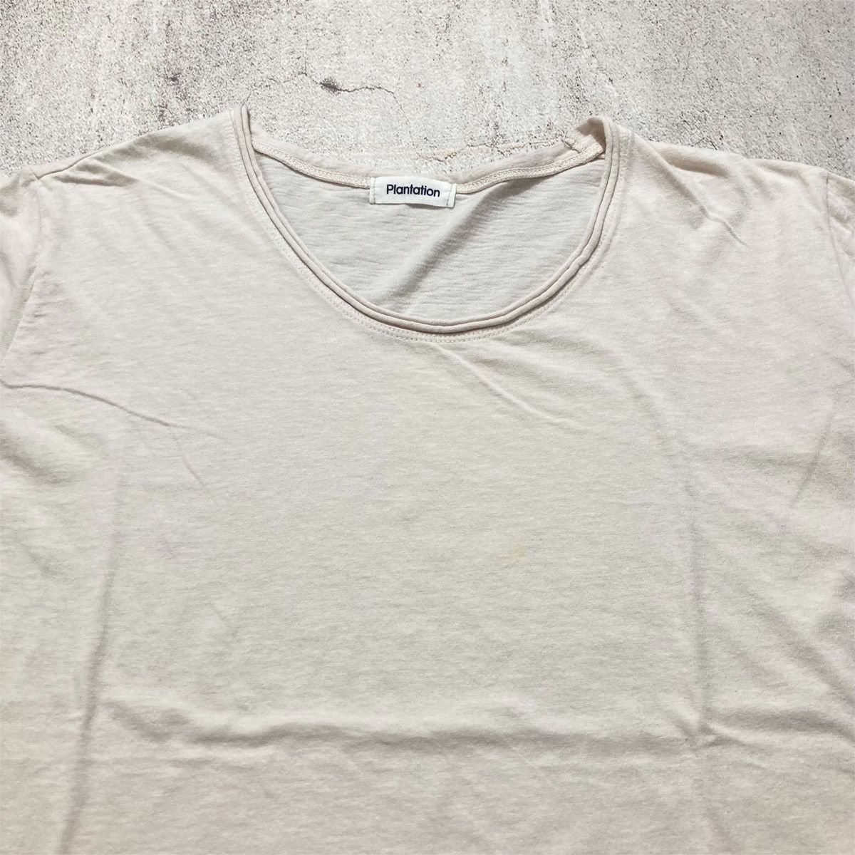 Japanese Brand Vintage Plantation by Issey Miyake Blank Tee Designer Size US M / EU 48-50 / 2 - 3 Thumbnail