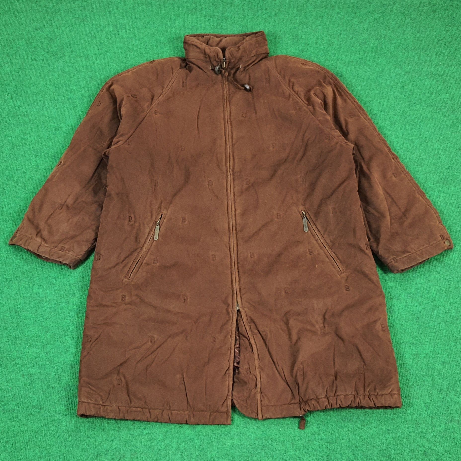 Burberry Vintage Burberrys Nova Check Puffer Cotton Jacket Size US L / EU 52-54 / 3 - 1 Thumbnail