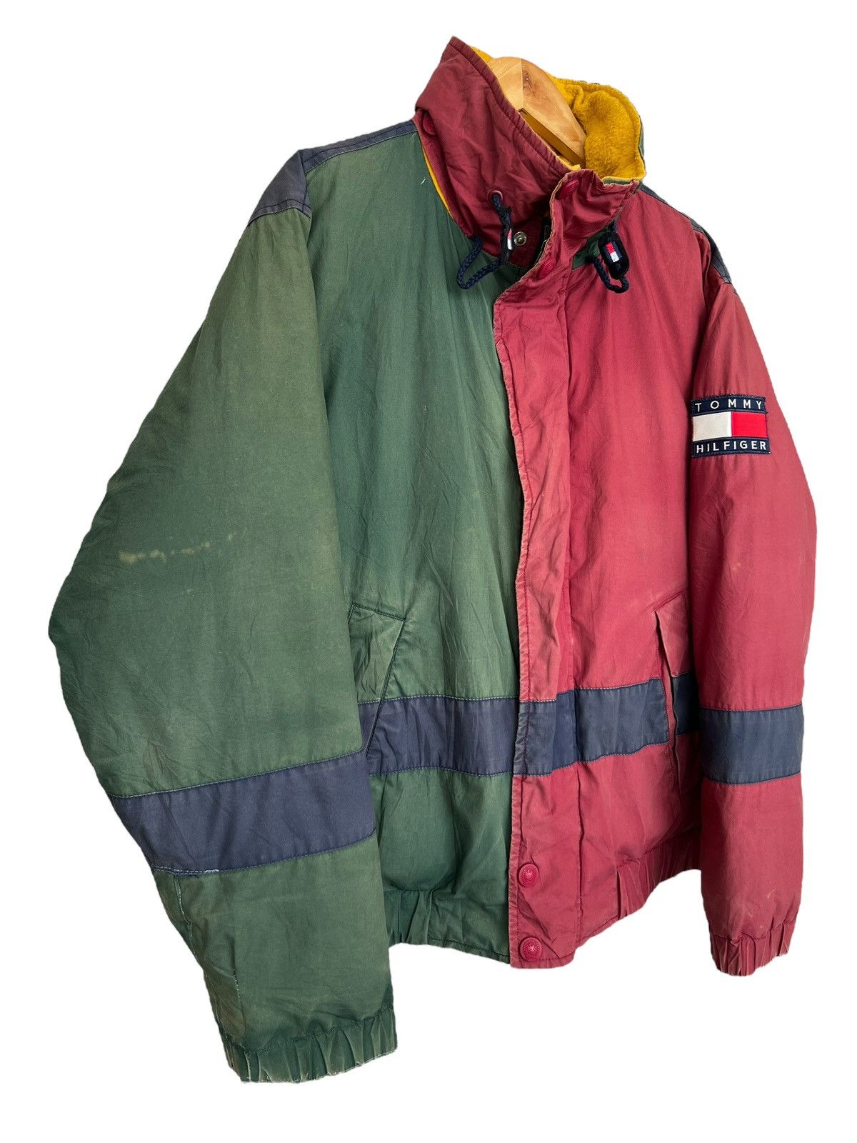 Tommy Hilfiger Vintage 90s Tommy Hilfiger Sunfaded Jacket Size US M / EU 48-50 / 2 - 2 Thumbnail