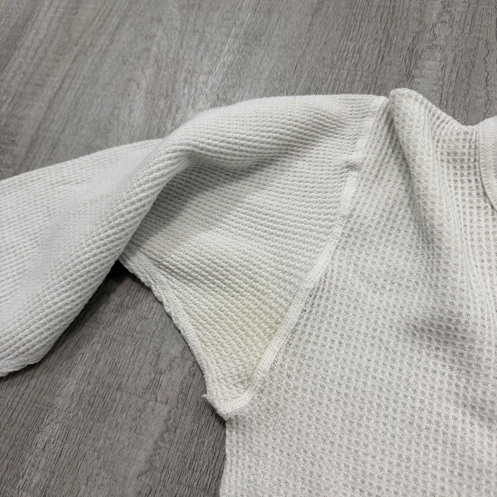 Vintage Vintage Morgan Mills Thermal Shirt Large Tall Waffle Knit Size US L / EU 52-54 / 3 - 6 Thumbnail