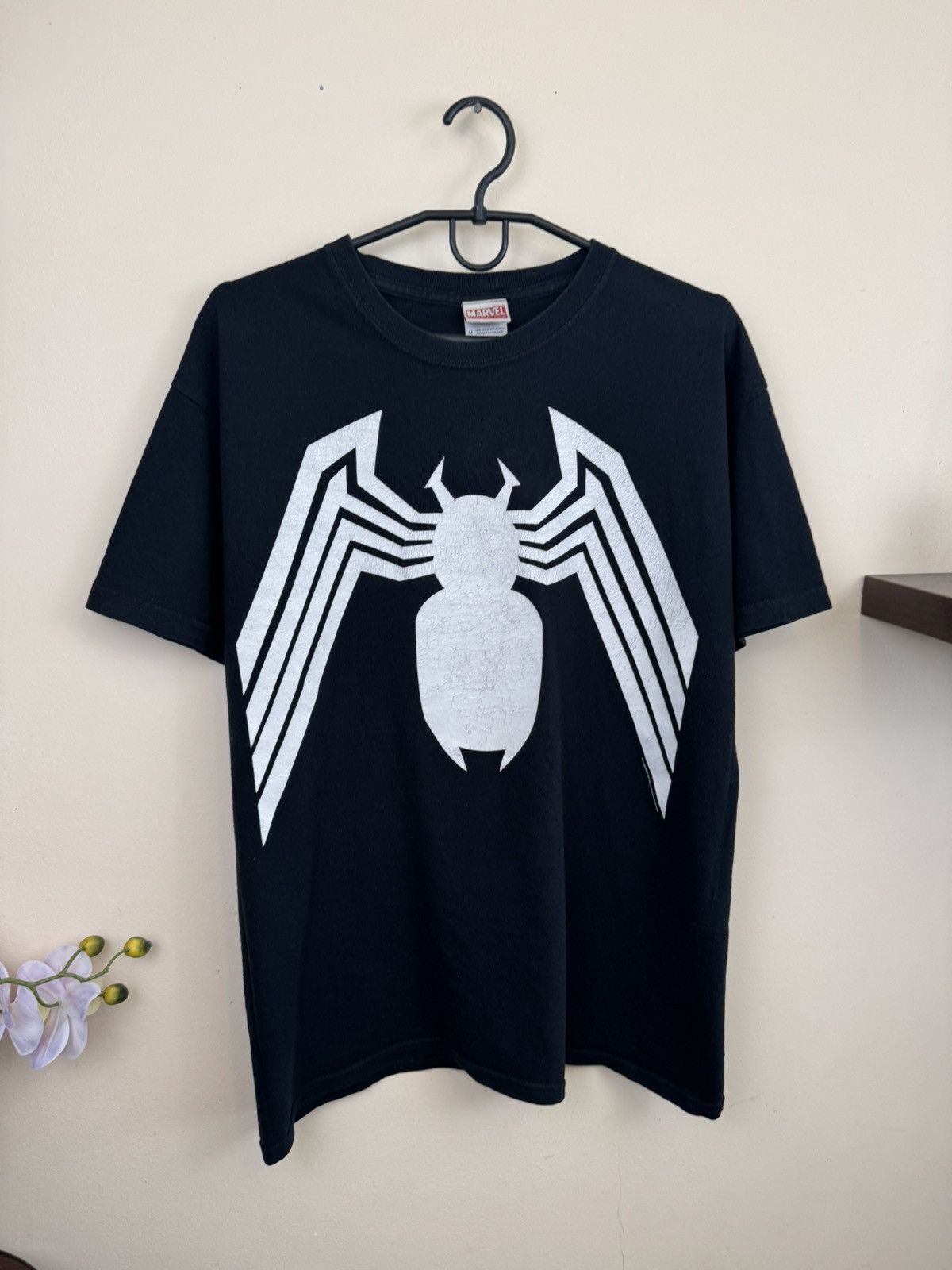 Marvel Comics Vintage Marvel Venom T shirt Black Spider Man sz M 2008 Y2K Size US M / EU 48-50 / 2 - 6 Thumbnail
