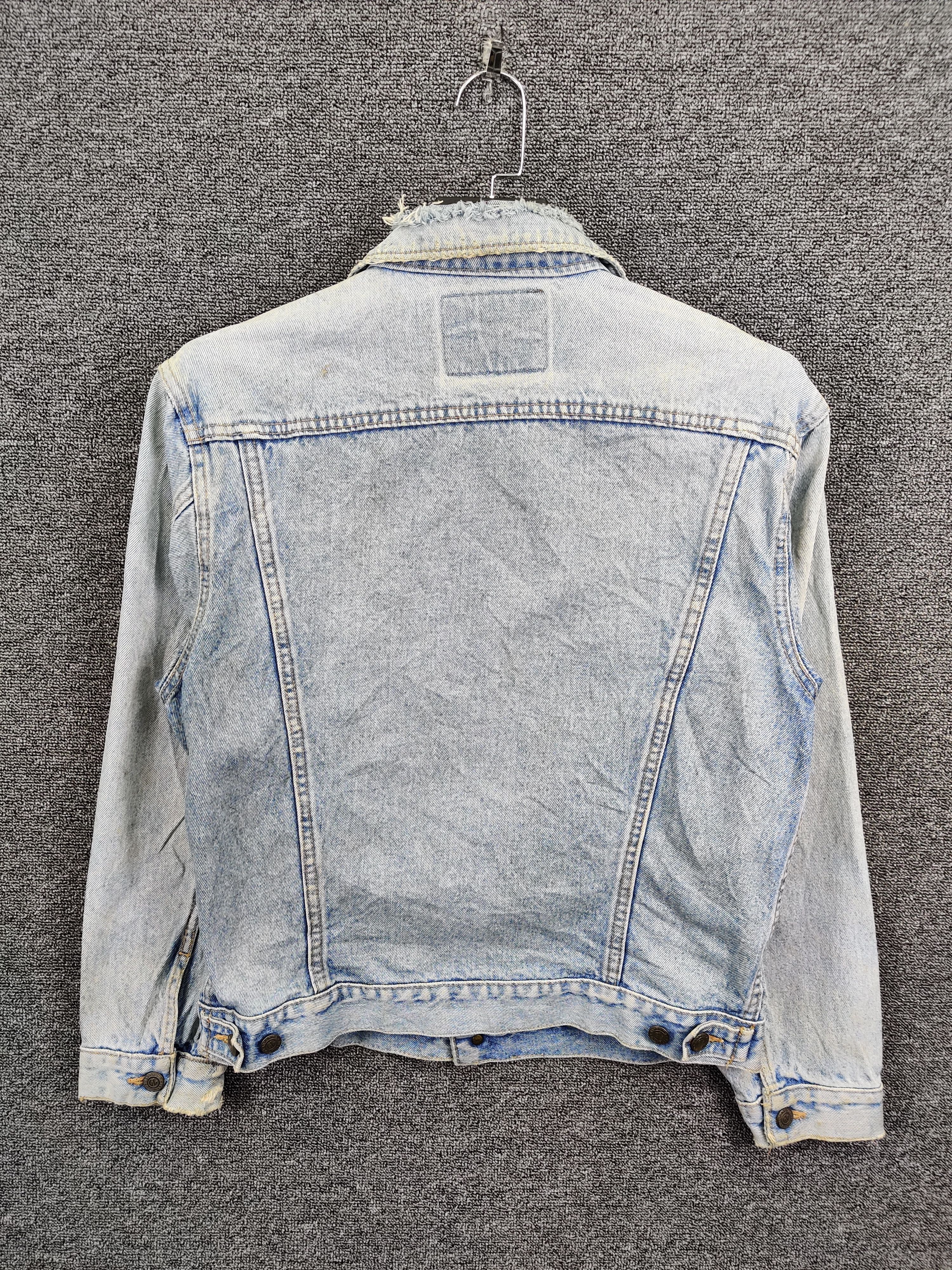 Japanese Brand Vintage G.L Heart Distressed Trucker Denim Jacket Size US M / EU 48-50 / 2 - 5 Thumbnail