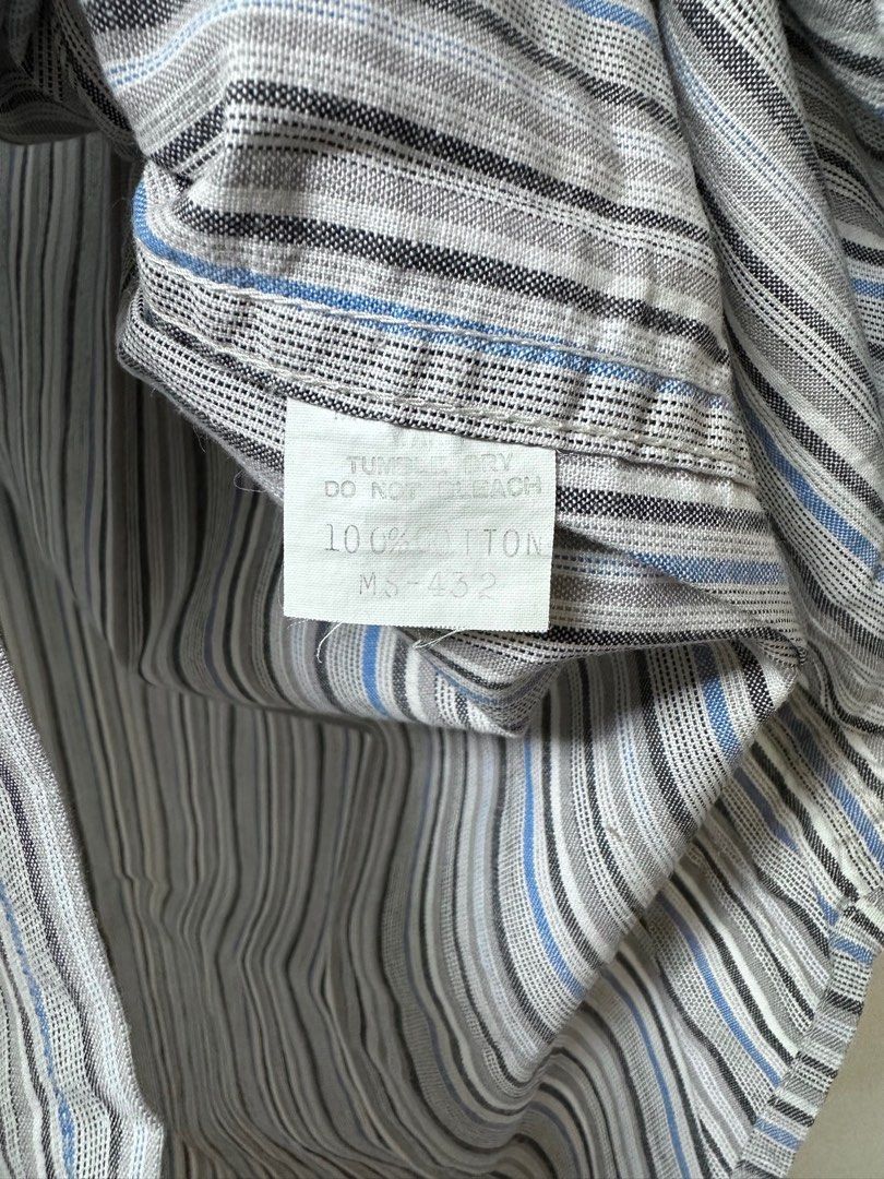Sugar Cane Sugarcane Japan Striped Shirt Size US L / EU 52-54 / 3 - 3 Thumbnail