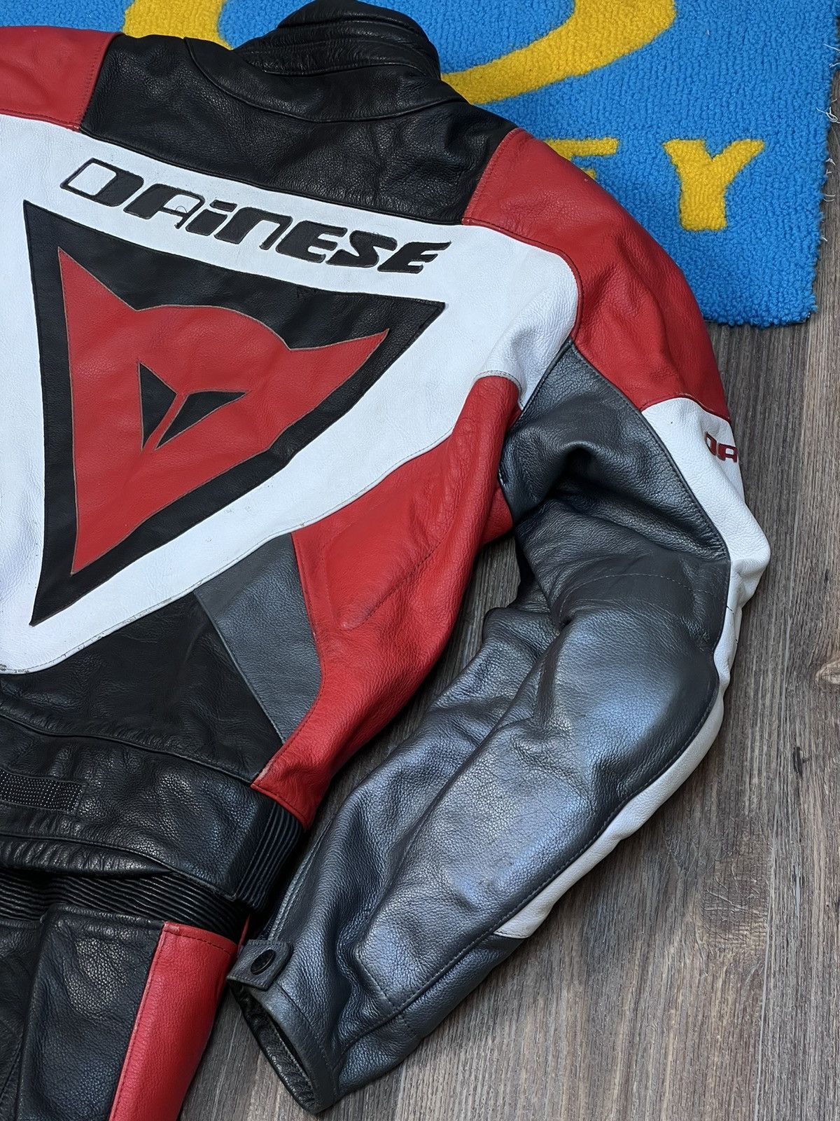 Dainese × Vintage Dainese Racing Leather Motorcycle Jacket + Pant Suit Size US XL / EU 56 / 4 - 20 Thumbnail