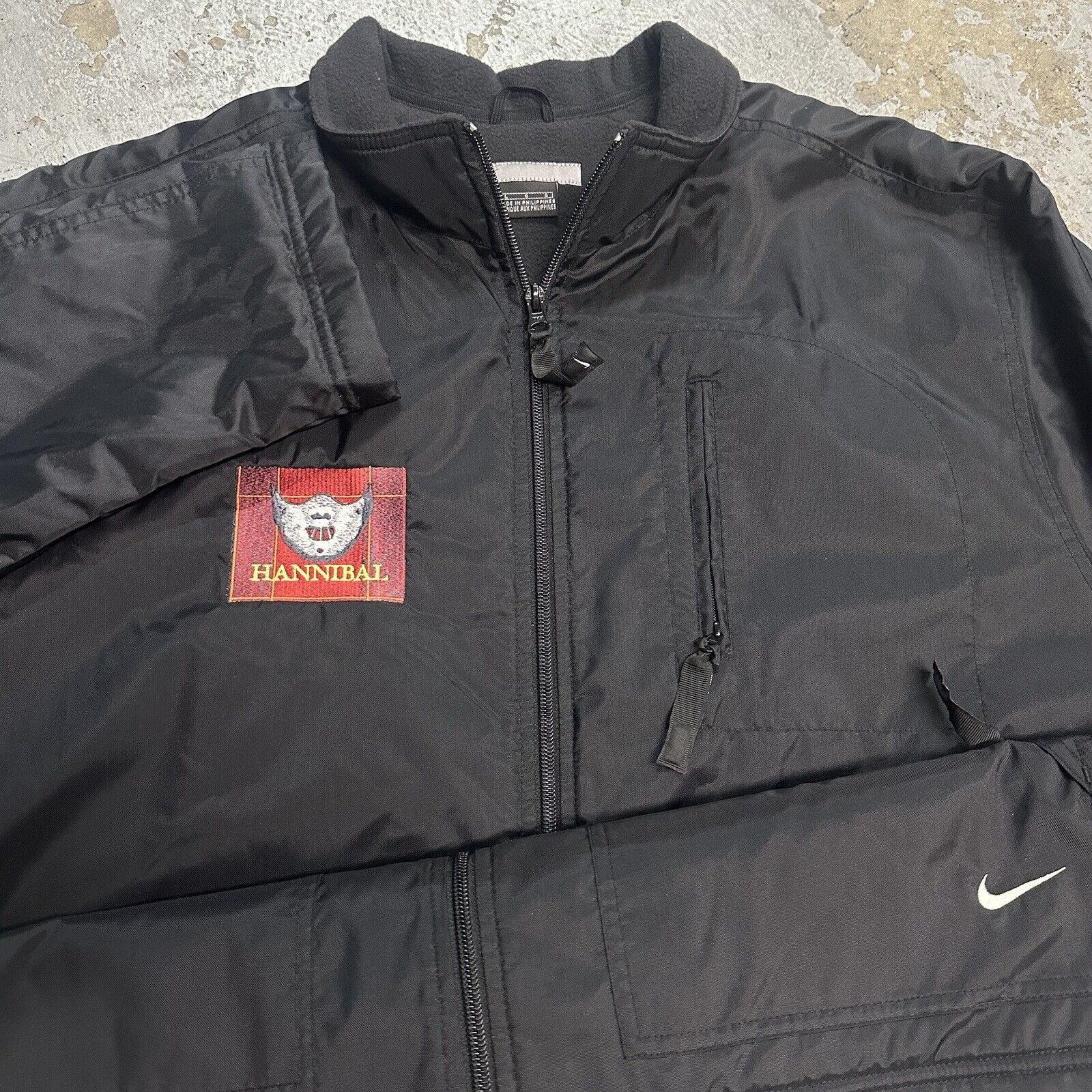 Nike × Vintage Vintage Y2K 2001 Nike Hannibal Movie Promo Jacket Size US L / EU 52-54 / 3 - 1 Thumbnail