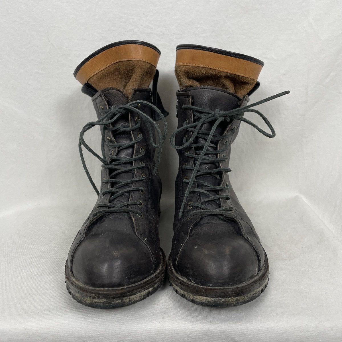 Maison MIHARA YASUHIRO MIHARA YASUHIRO LAYERED COMBAT BOOTS Size US 9 / EU 42 - 2 Thumbnail