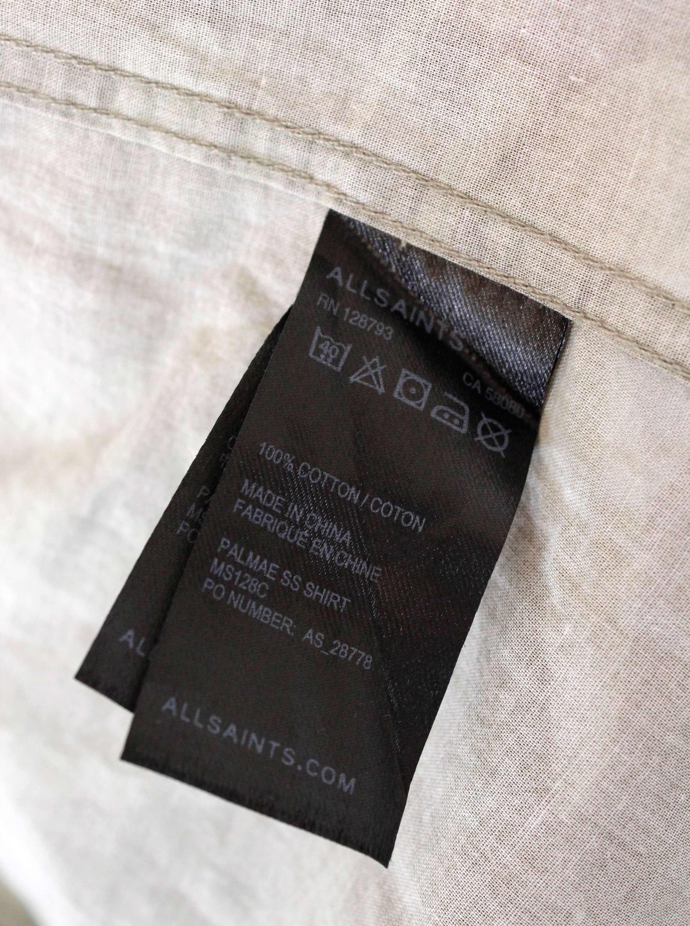 Allsaints Allsaints Palmae Printed Pullover Shirt size M Size US M / EU 48-50 / 2 - 6 Thumbnail