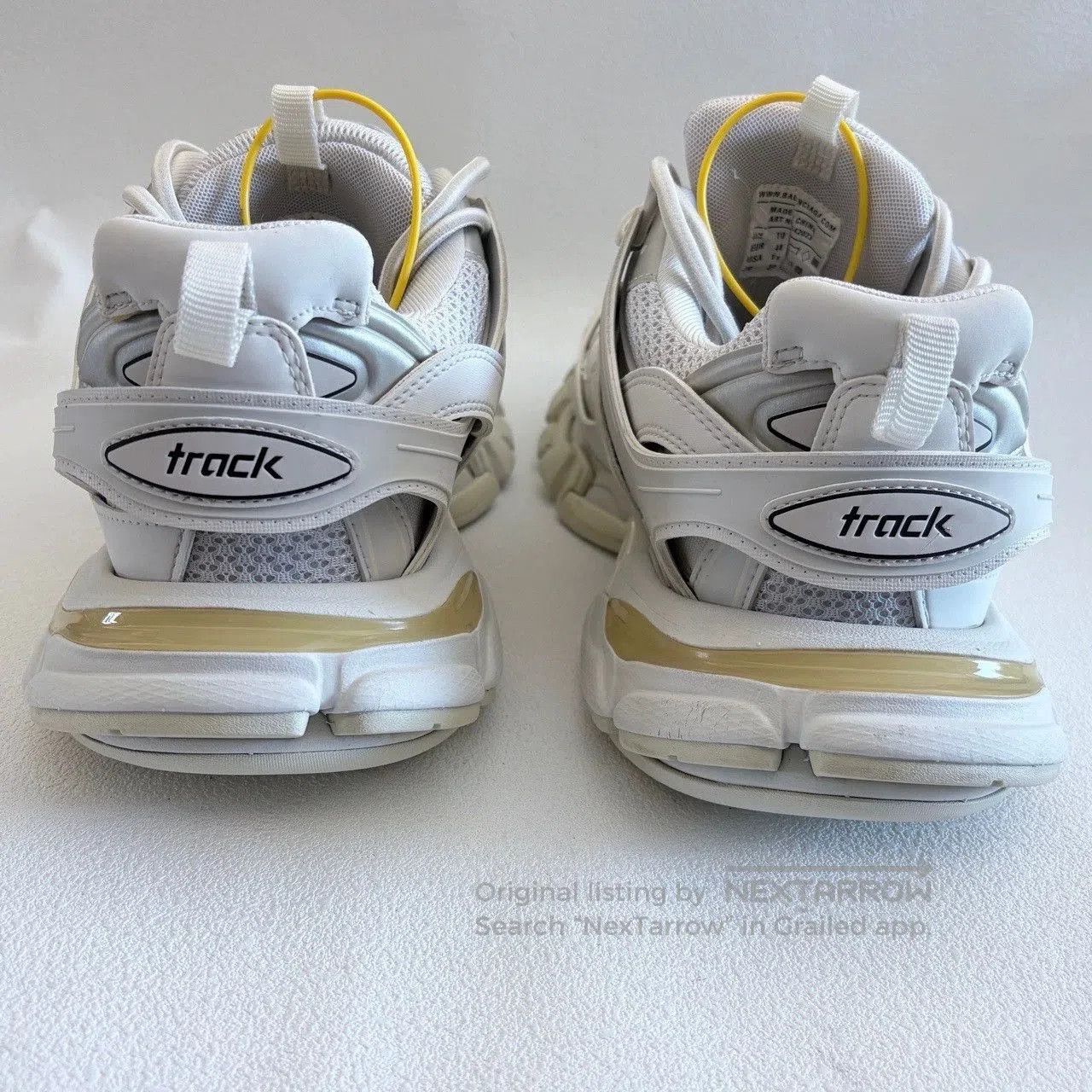 Balenciaga balenciaga track 1.0 dad sneakers in white. Size US 10.5 / EU 43-44 - 4 Thumbnail