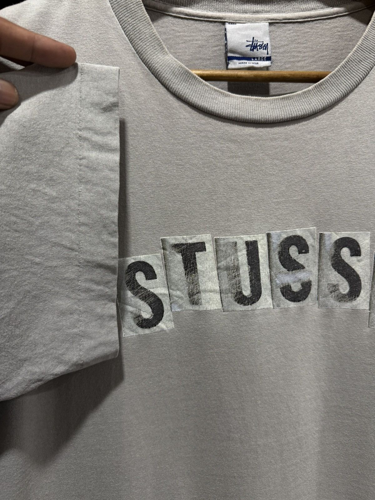 Stussy Vintage Stussy Skategang Single Stitches Faded Tee Size US L / EU 52-54 / 3 - 6 Thumbnail