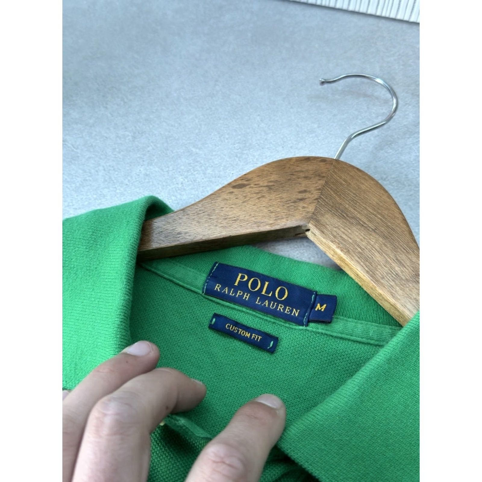 Polo Ralph Lauren VINTAGE Polo Ralph Lauren Polo Shirt Green Size M Chiefs Keef Style Mens Polo Shirt Size US M / EU 48-50 / 2 - 7 Thumbnail