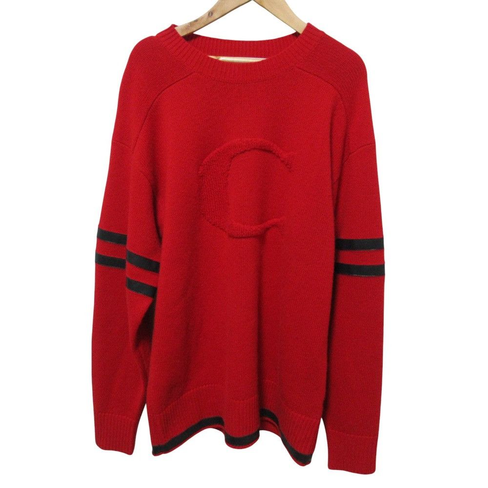 Coach Coach Coach Champion Knit Football Sweater Others Tops 3375 DUTY FREE for USA Size ONE SIZE - 1 Thumbnail
