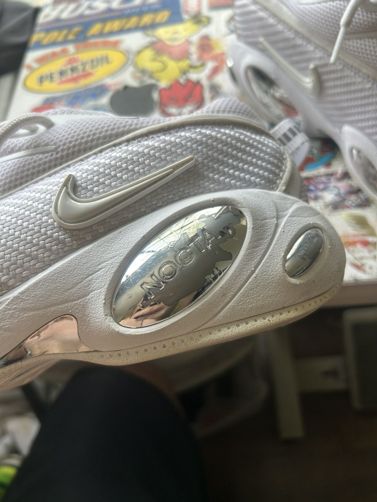 NOCTA × Nike Nike nocta chrome air glide 1 in triple white Size US 11 / EU 44 - 11 Thumbnail