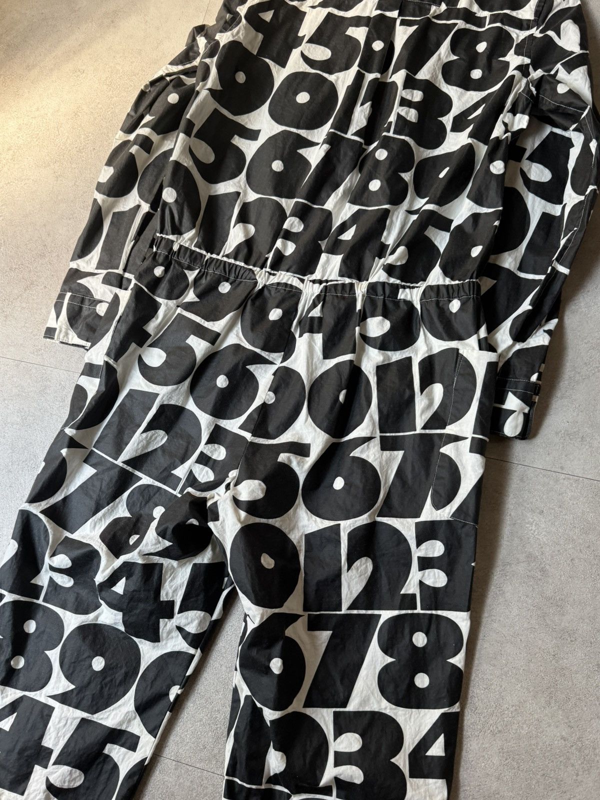 Comme des Garcons × Comme des Garcons Homme Plus Comme Des Garcons Number Jump Suit Jacket Size US S / EU 44-46 / 1 - 3 Thumbnail