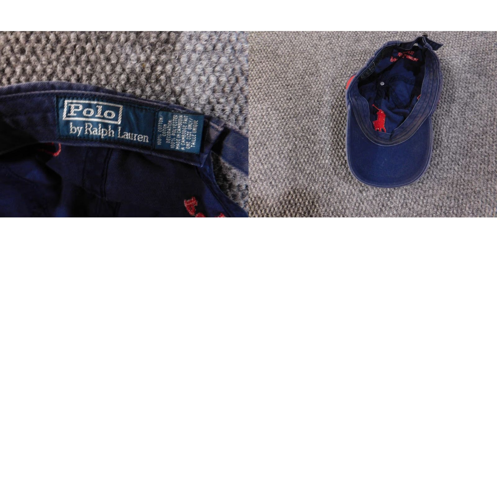 Polo Ralph Lauren Polo Ralph Lauren Hat Cap Strap Blue Big Pony Embroidered Adjustable One Size Mens Baseball Cap Size US M / EU 48-50 / 2 - 8 Thumbnail
