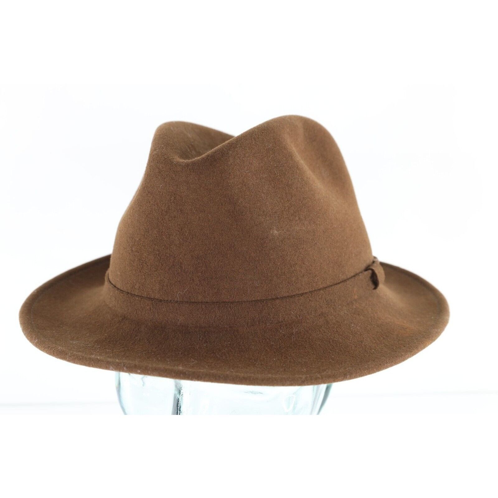Vintage Vintage 70s Streetwear Rockabilly Felt Wool Fedora Hat Size ONE SIZE - 1 Thumbnail