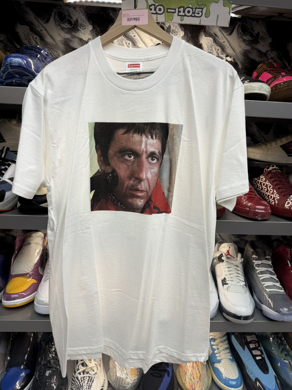 Supreme Supreme Scarface Shower Tee White Size US L / EU 52-54 / 3 - 1 Thumbnail