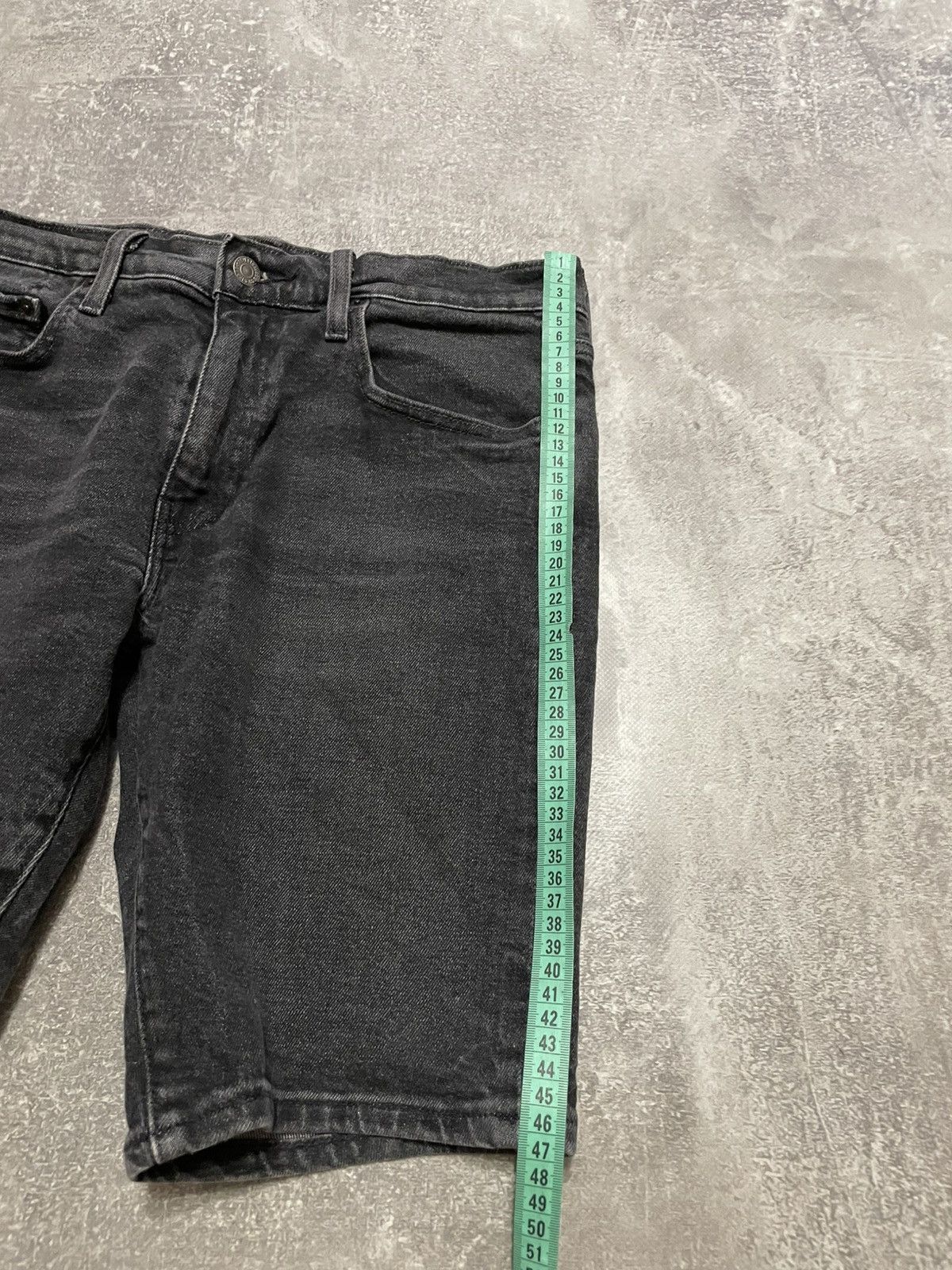 Levi's × Levi's Vintage Clothing Vintage Levis 502 Black Denim Jeans Shorts Size 30 Size US 30 / EU 46 - 17 Thumbnail