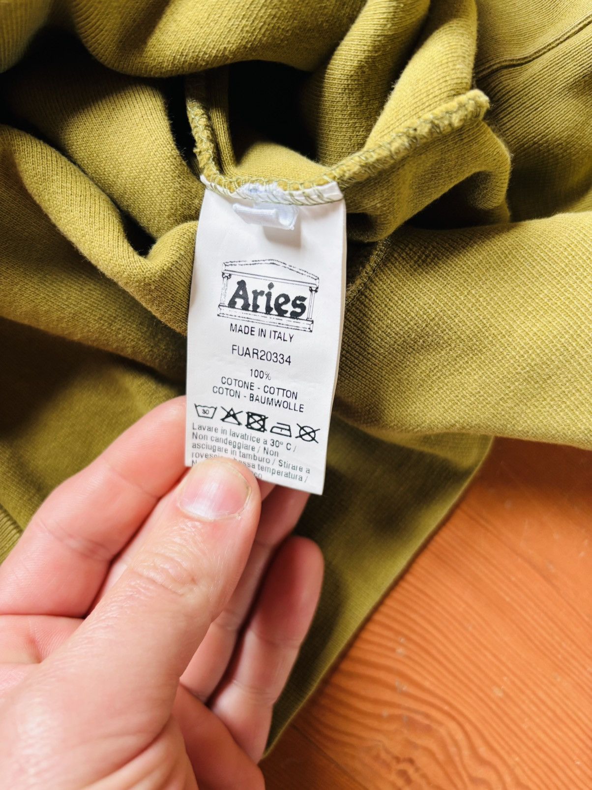 Aries Aries Reverse Fleece Sweatshirt Size US M / EU 48-50 / 2 - 3 Thumbnail