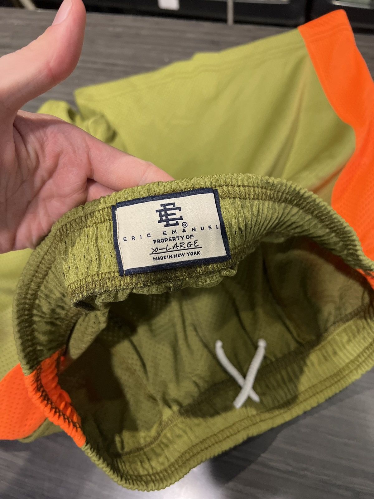 Eric Emanuel Eric Emanuel Basic Shorts Olive Orange Size US 36 / EU 52 - 3 Thumbnail