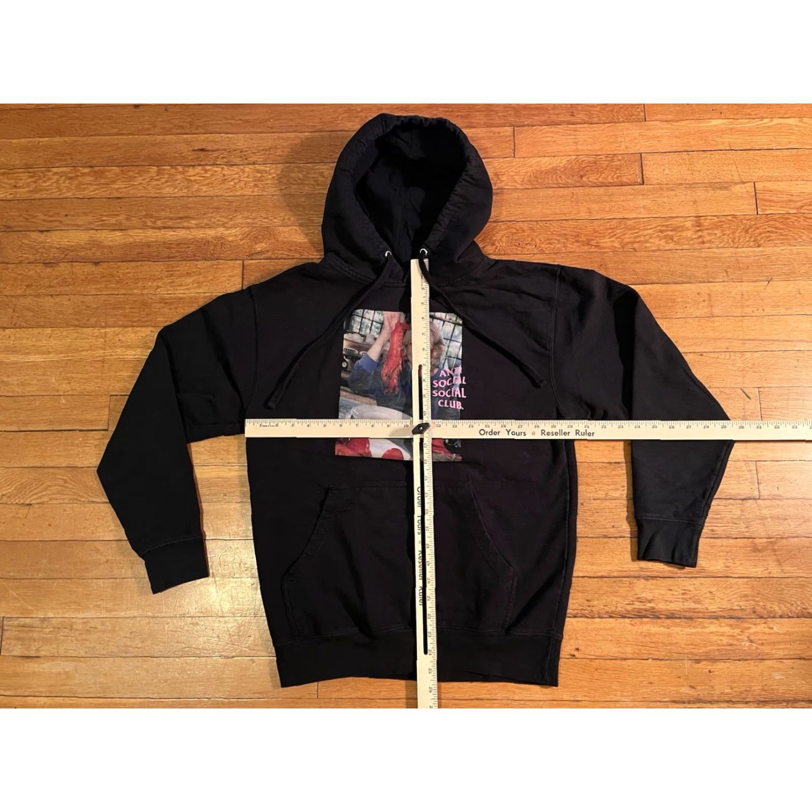 Anti Social Social Club Anti Social Social Club Lobster Hoodie Unisex M Black Martha Stewart Size US M / EU 48-50 / 2 - 7 Thumbnail