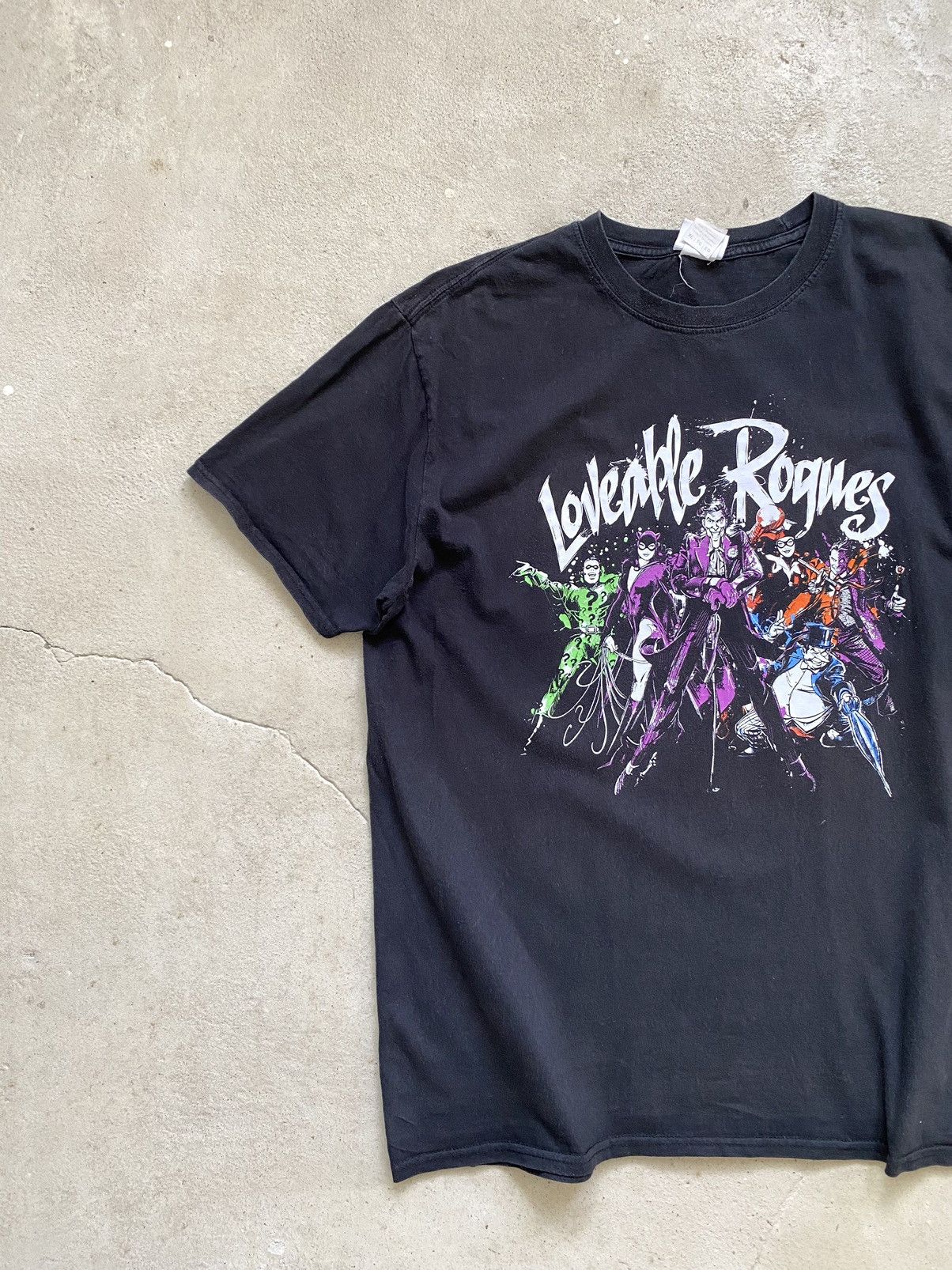 DC Comics Vintage 00’s Batman Loveable Rogues Movie T Shirt Marvel Size US XL / EU 56 / 4 - 2 Thumbnail