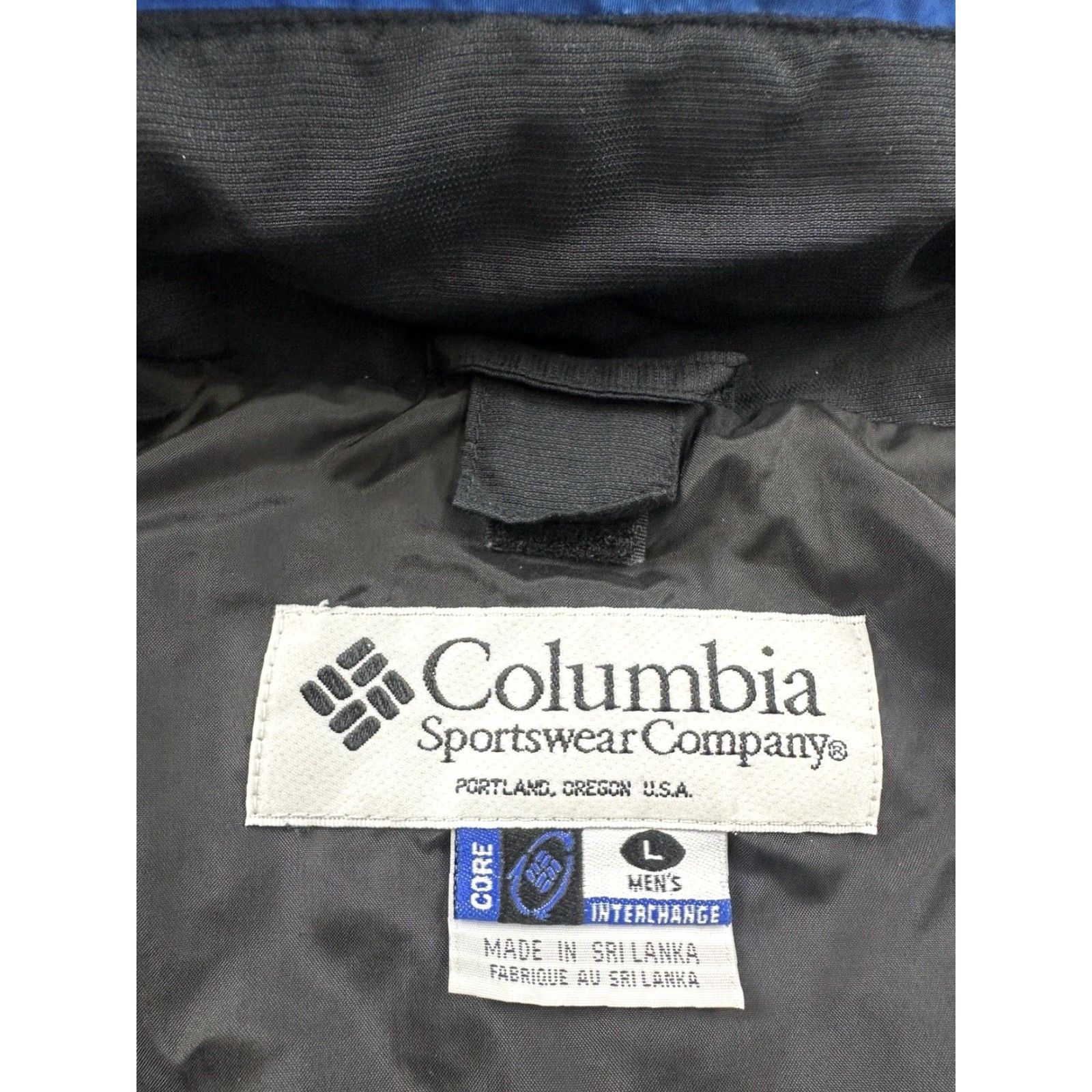 Vintage Columbia Jacket Mens Large Black Interchange Ski Snowboard Winter Missing Hood Size US L / EU 52-54 / 3 - 6 Thumbnail