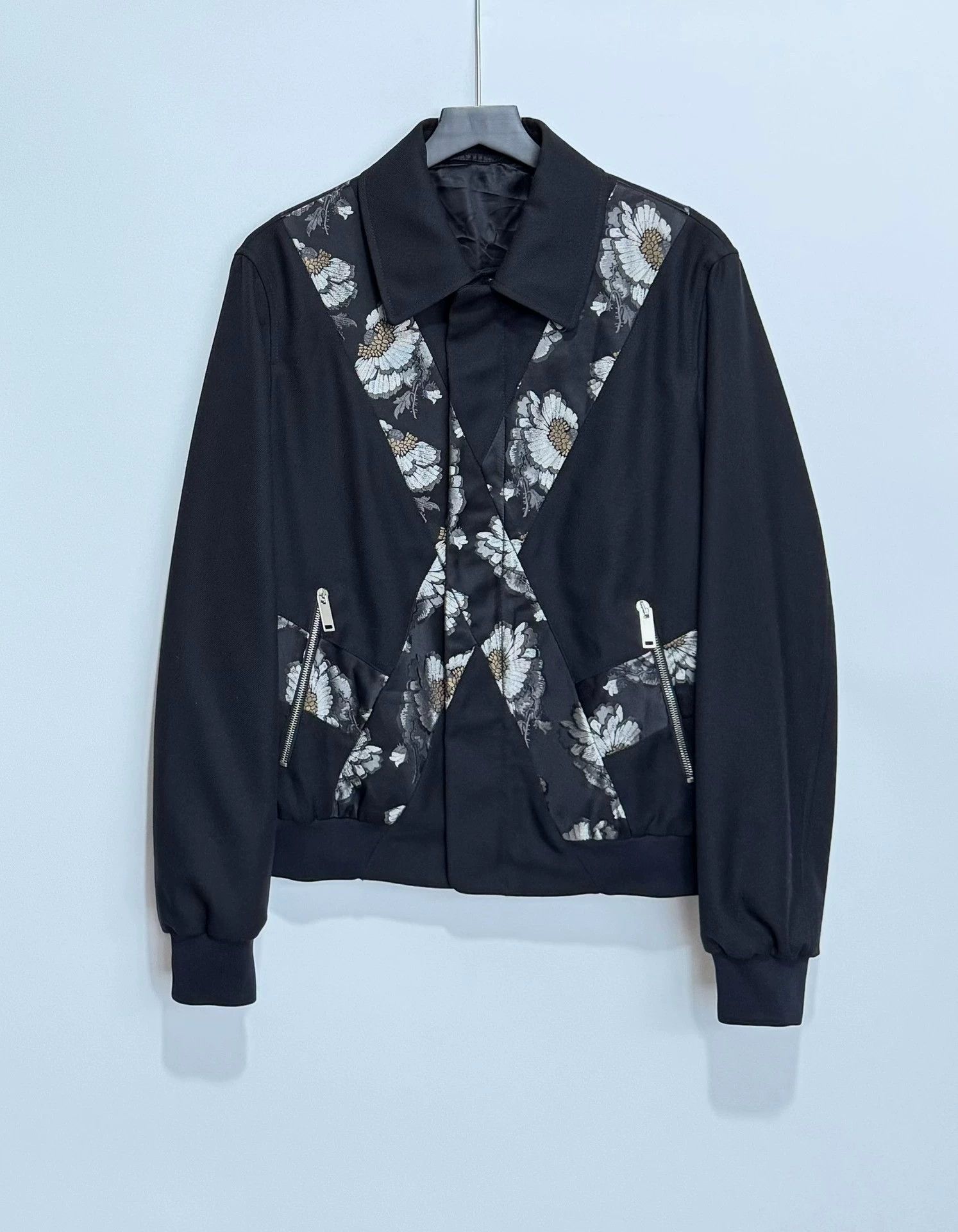 McQ Alexander McQueen Alexander McQueen Floral Jacquard Wool Jacket 54 Size US L / EU 52-54 / 3 - 1 Thumbnail