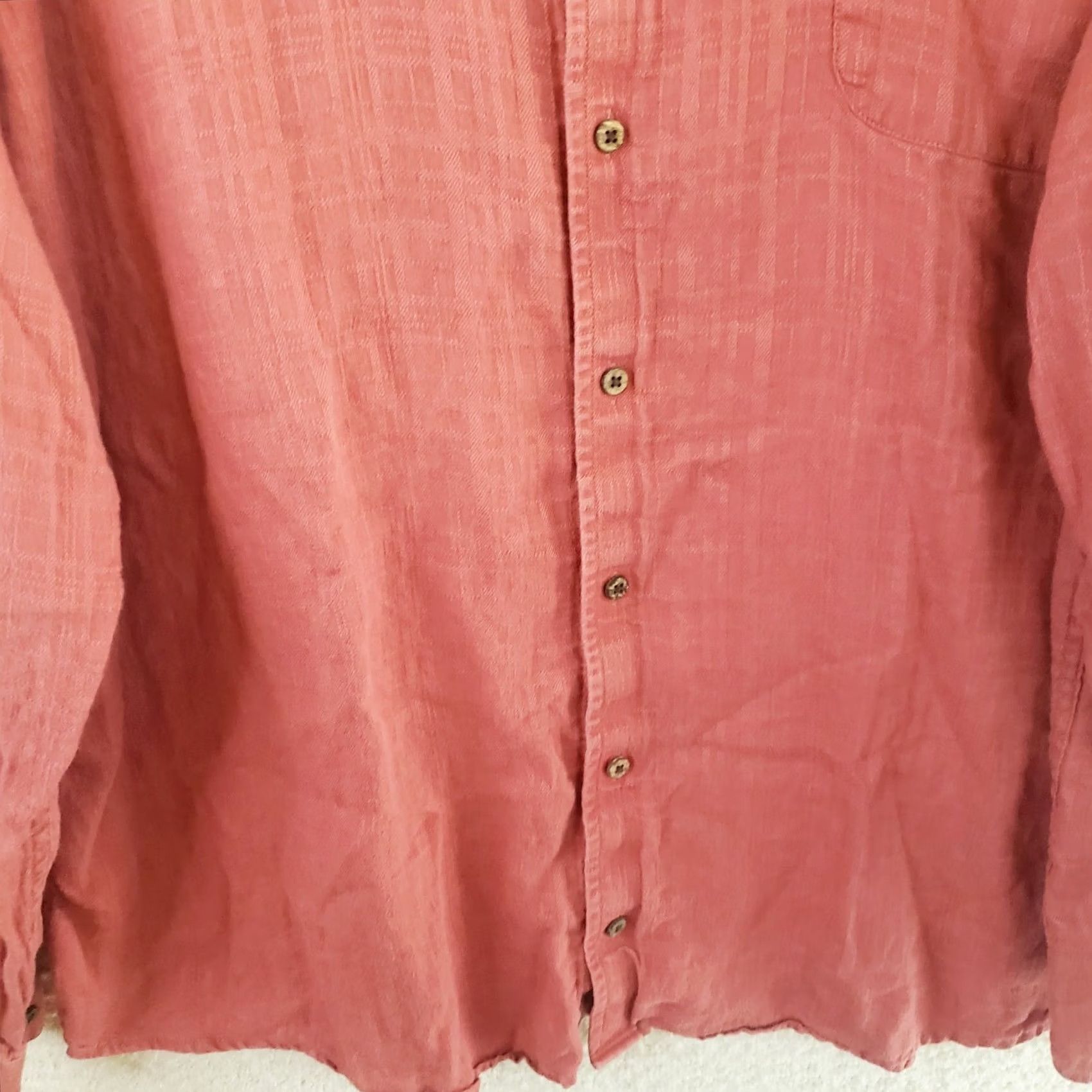 Jos. A. Bank Jos. A. Bank Button-Up 100% Linen Shirt Men’s 2XL Coral Long Sleeves Shirt Mens 2XL Coral Linen Long Sleeve Button-Up Shirt Beach Classic Size US XXL / EU 58 / 5 - 6 Thumbnail