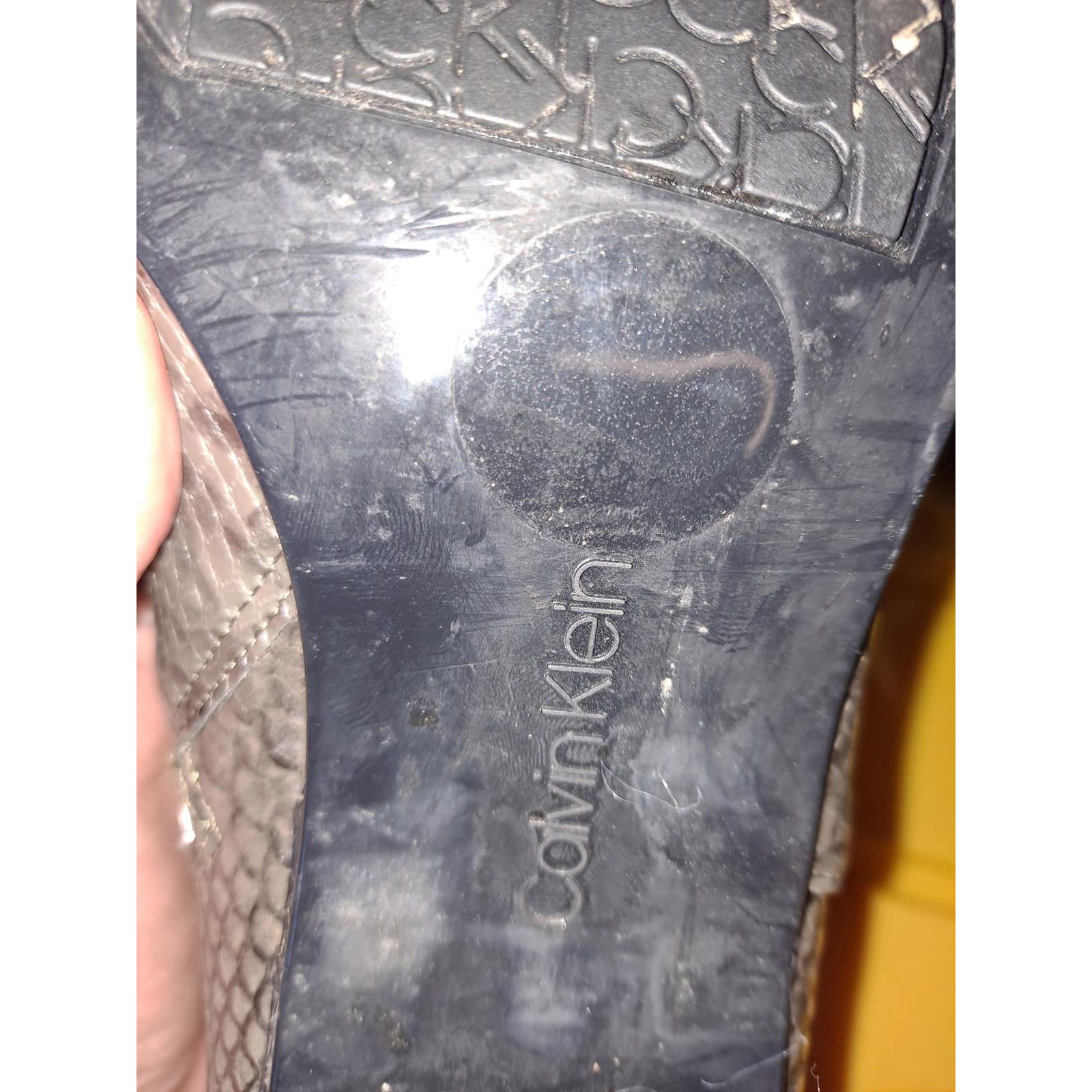Calvin Klein Calvin Klein Fiona Snakeskin Pattern Ankle Boots Size 9.5 Size US 9.5 / IT 39.5 - 8 Thumbnail
