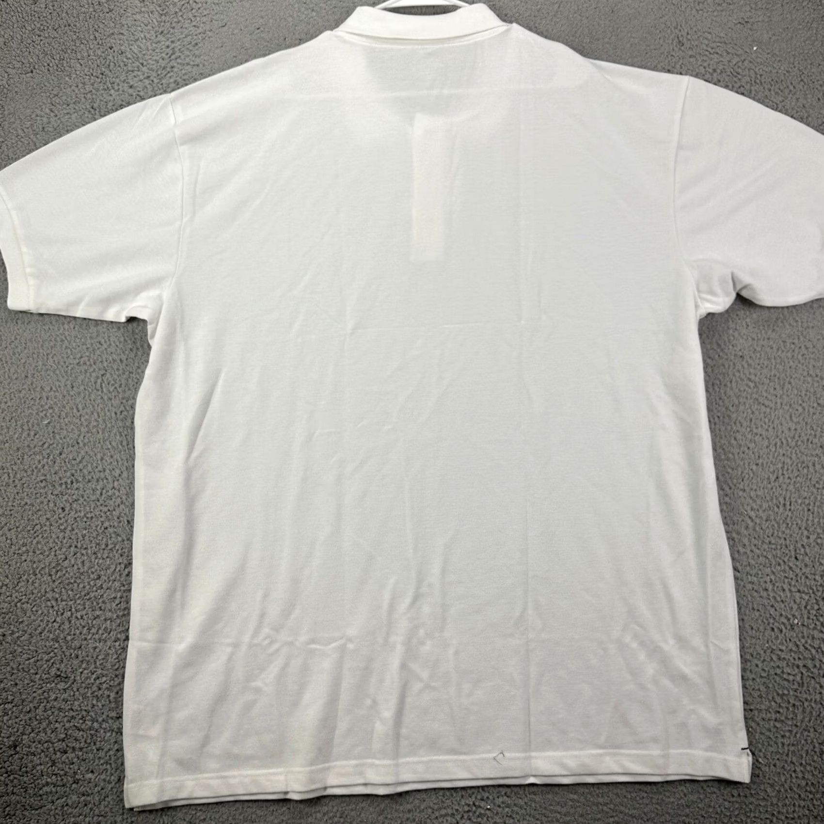 Dickies Dickies Polo Shirt Adult Mens Pique Short Sleeve White 3XL Rugby Easy Care Breathable Cotton Polyester Solid Collared Vintage No? Size US XXL / EU 58 / 5 - 4 Thumbnail