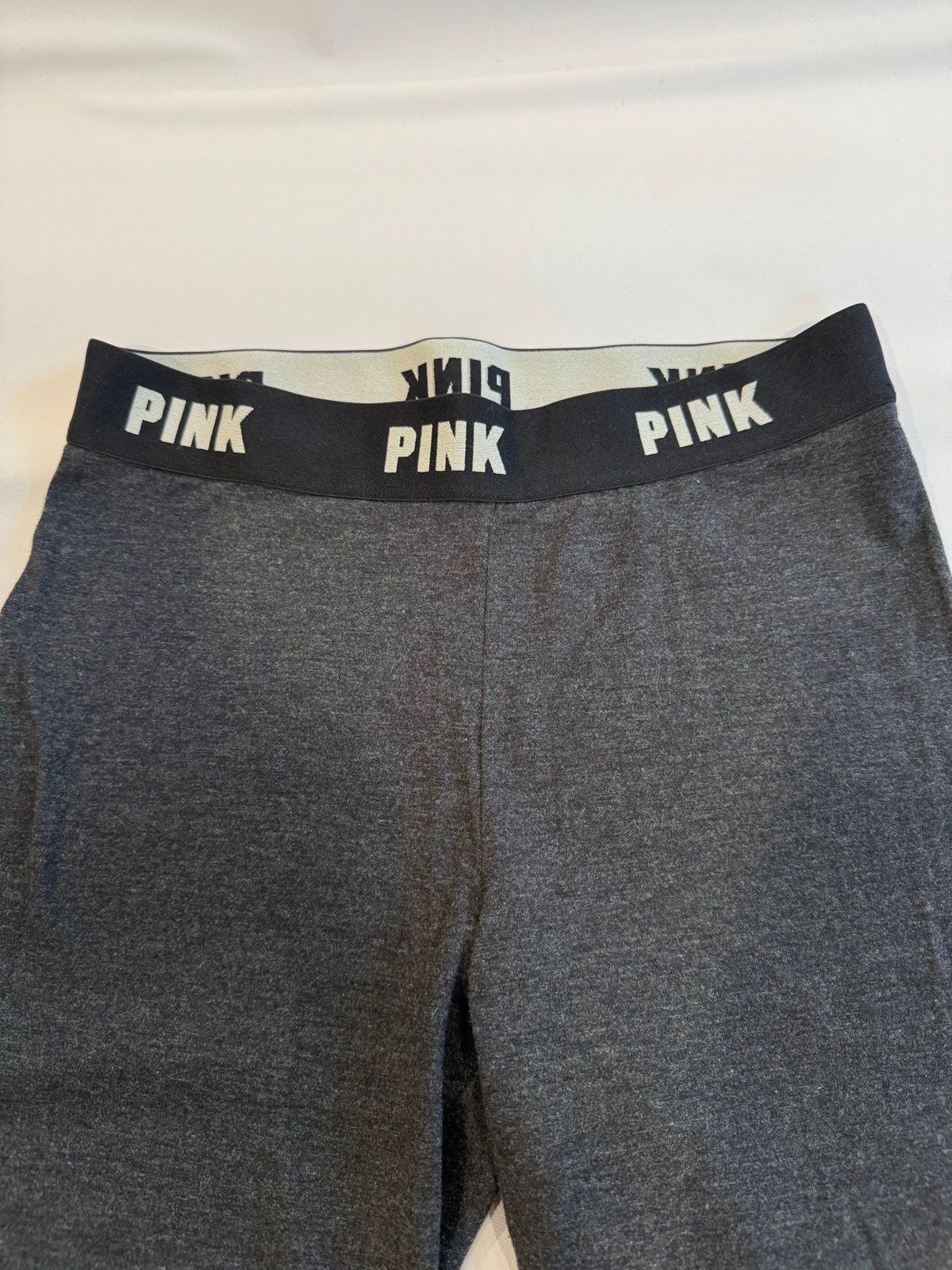 Pink PINK Victoria Secret Gray Leggins XS Size 26" / US 2 / IT 38 - 2 Thumbnail