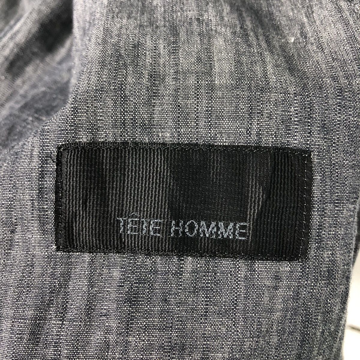 Tete Homme 📌Vintage Chore Worker Jacket Tete Homme Rich Grey Size US L / EU 52-54 / 3 - 18 Thumbnail