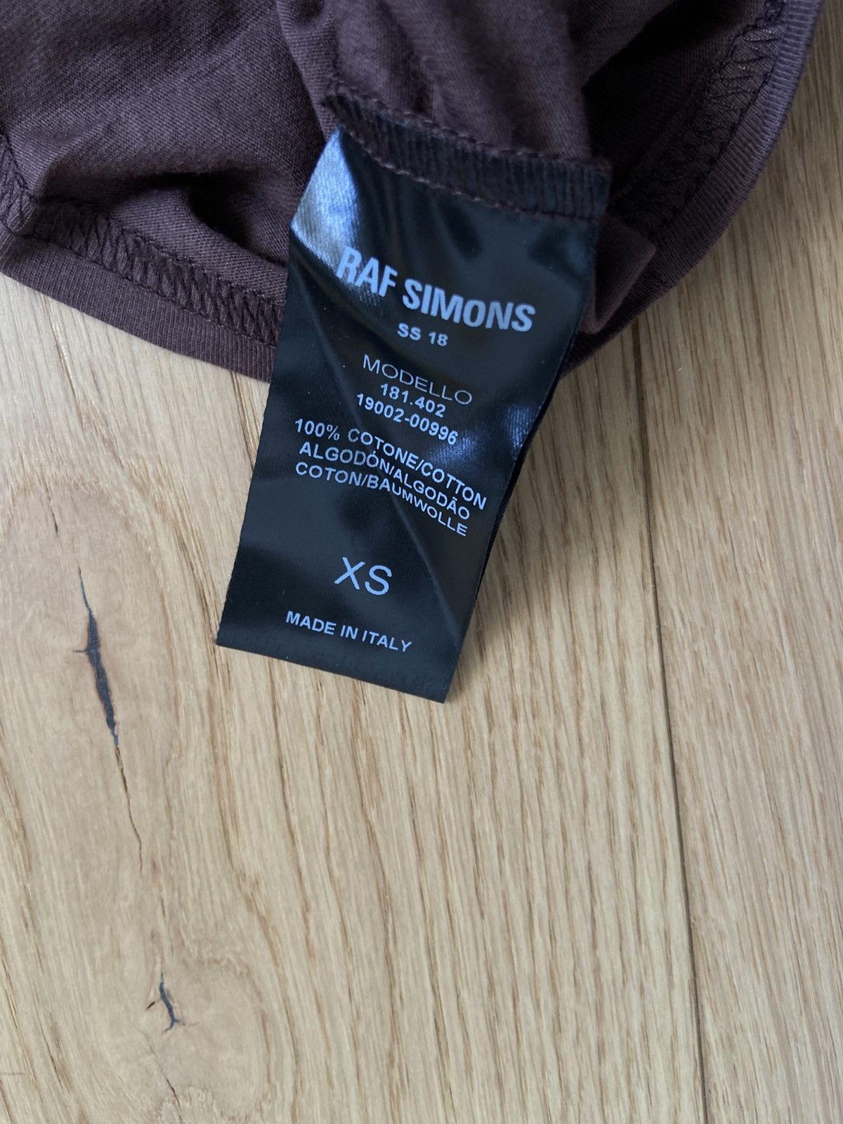 Raf Simons Raf Simons Long Shirt Sz. XS from SS18 collection Size US XS / EU 42 / 0 - 4 Thumbnail