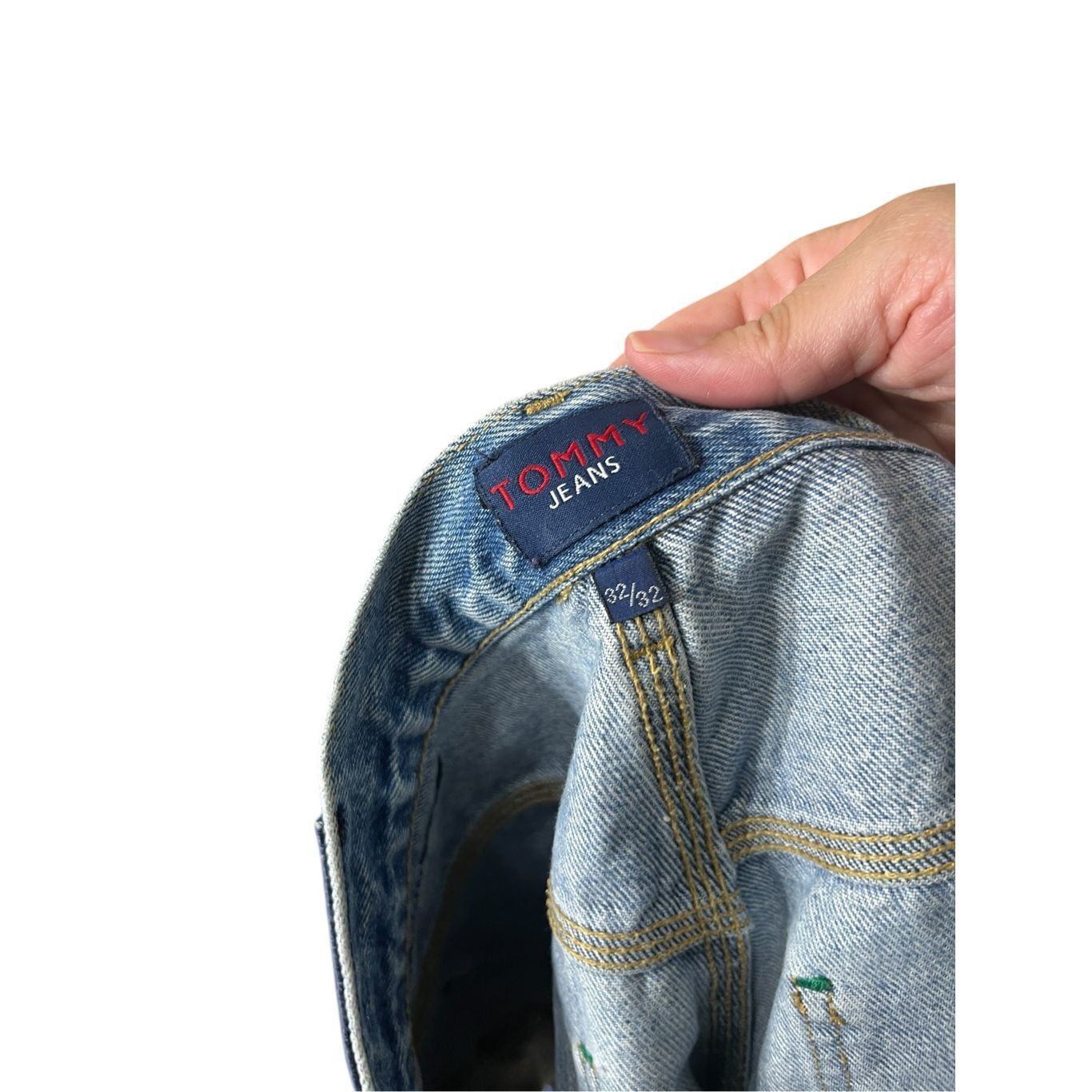 Tommy Hilfiger Vintage Tommy Hilfiger 90s Custom High Rise Raw Hem Shorts S Size 34" / US 12 / IT 48 - 10 Thumbnail