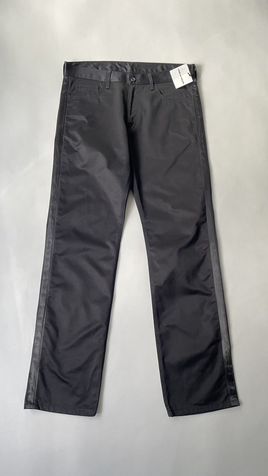 Comme des Garcons A/W 05 Black ‘Side Stripe’ Trousers Size US 32 / EU 48 - 14 Thumbnail