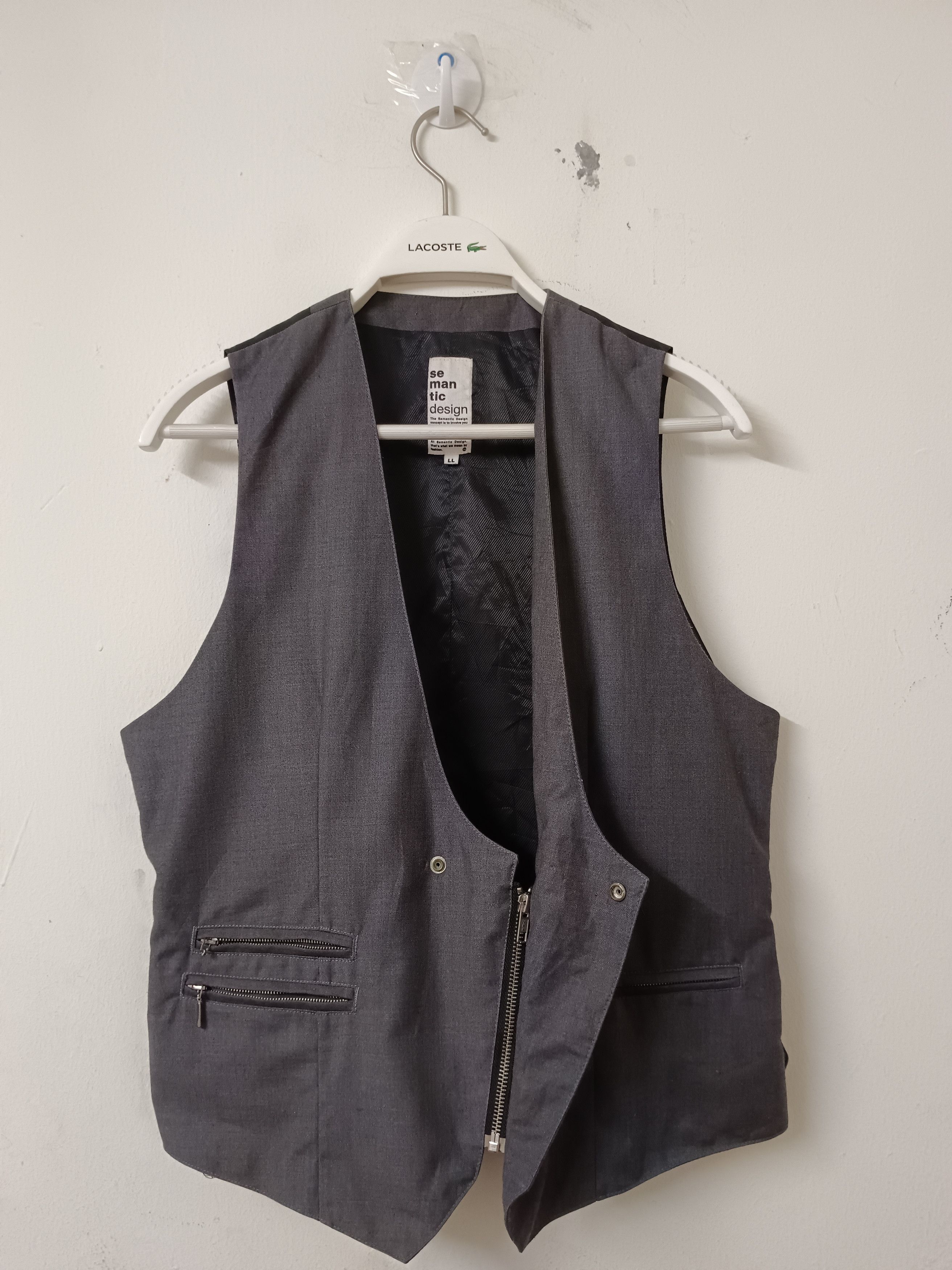 14th Addiction × If Six Was Nine × semanticdesign Semantic Design Vest Size US L / EU 52-54 / 3 - 1 Thumbnail