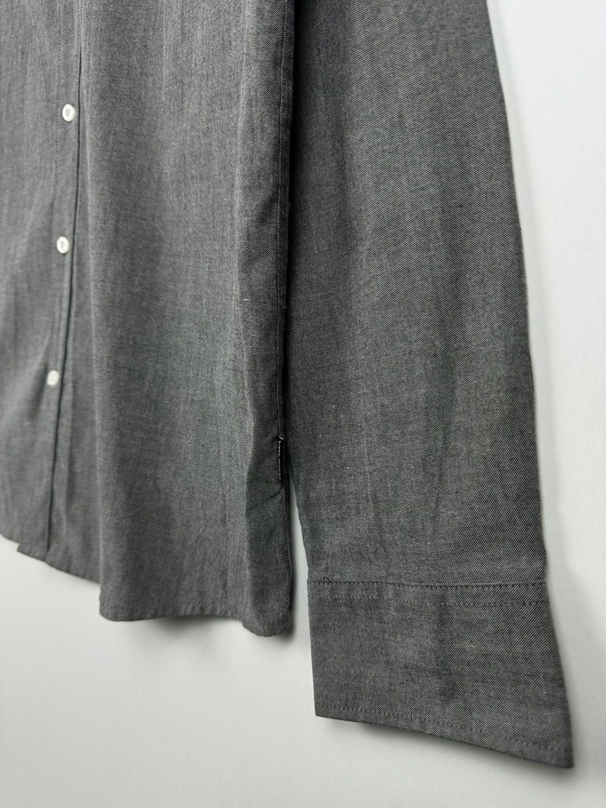 Volcom Volcom Modern Fit Long Sleeve Button-Up Grey Shirt Size US XL / EU 56 / 4 - 4 Thumbnail