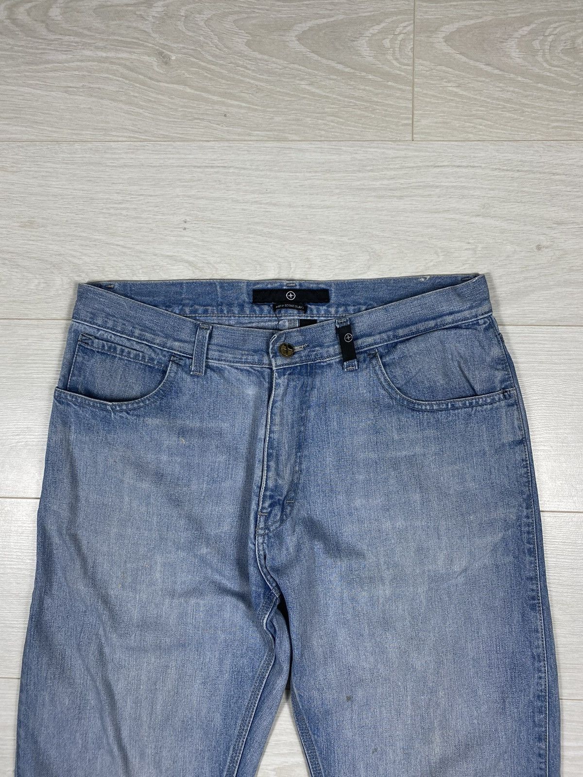 Stone Island × Vintage Stone Island Denims Jeans Pants Size US 36 / EU 52 - 4 Thumbnail